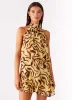 Zulla Backless Mini Dress - Laguna Print sold by Peppermayo