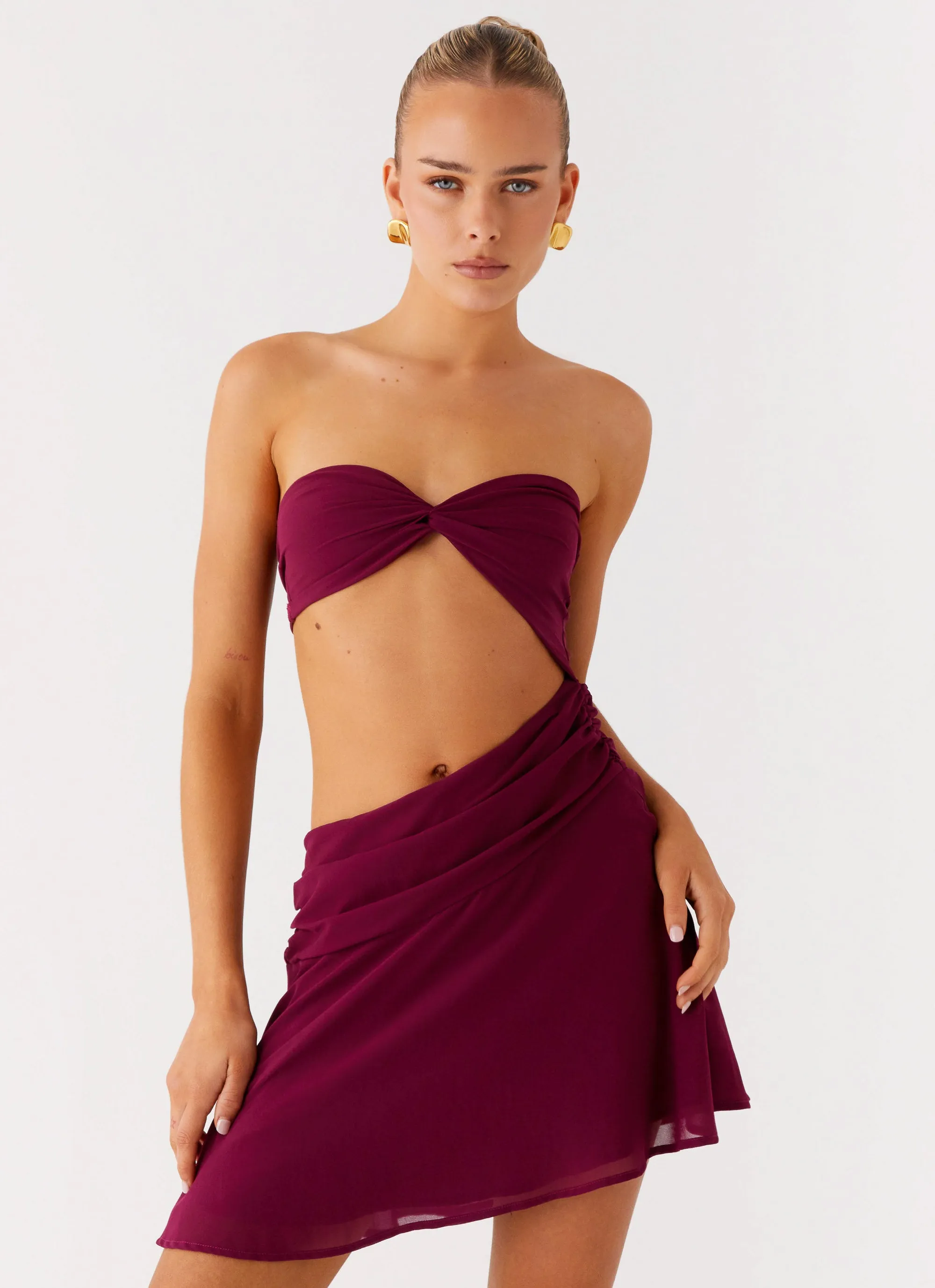 Marbella Mini Dress - Violetta sold by Peppermayo