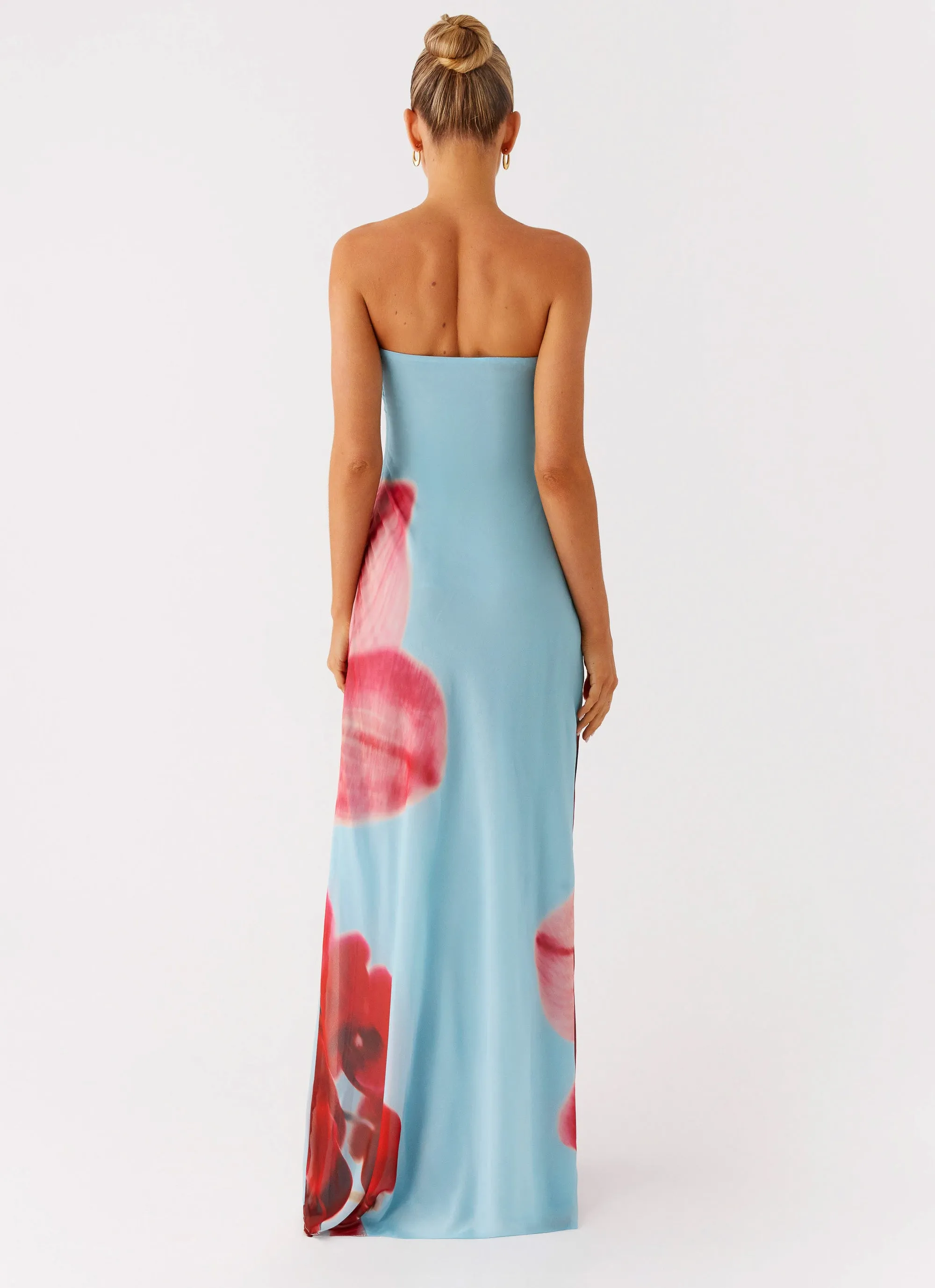 Amelle Maxi Dress - Turquoise Bloom sold by Peppermayo product image thumbnail 3