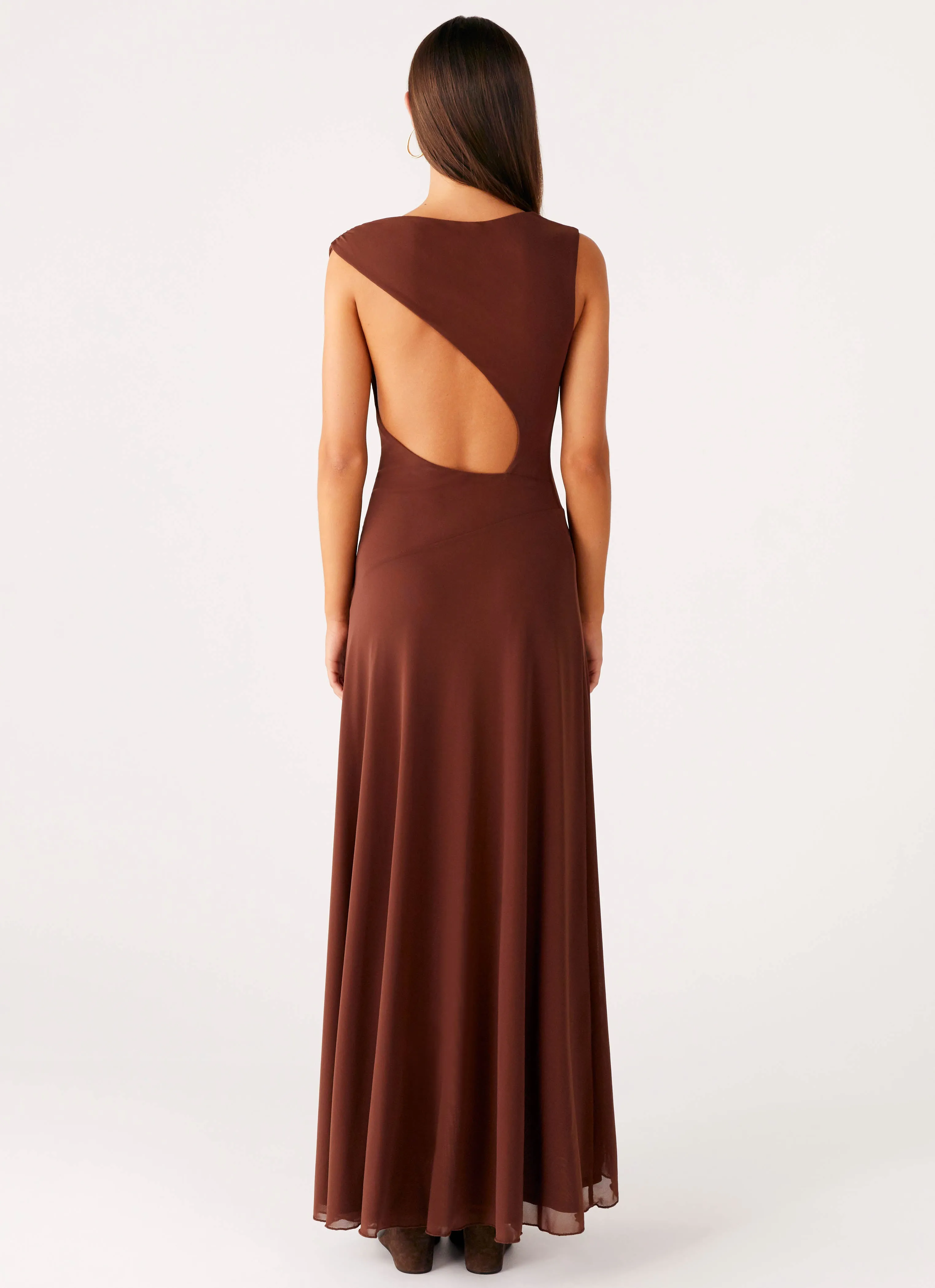 Danika Maxi Dress - Chocolate sold by Peppermayo product image thumbnail 3