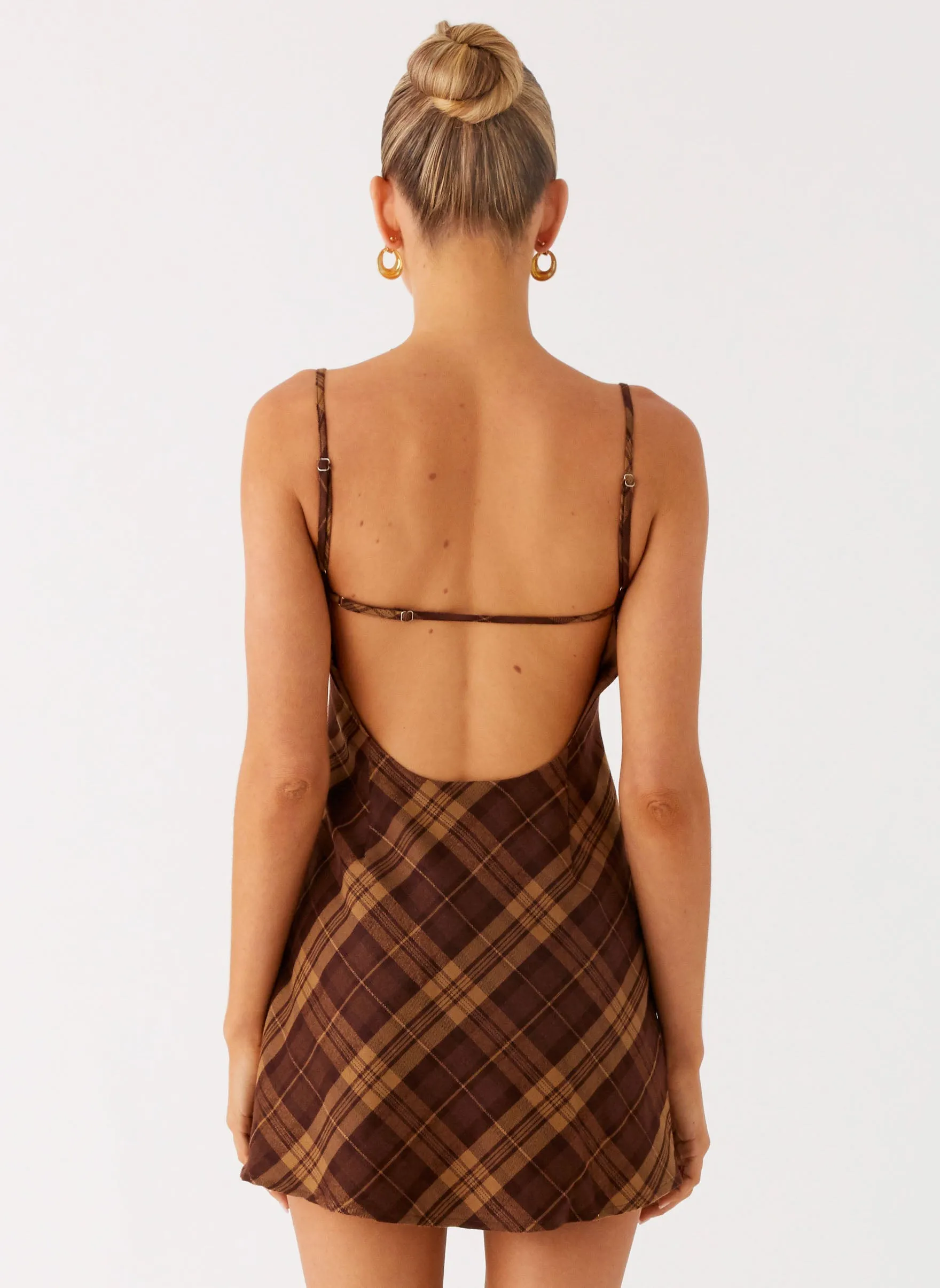 Radio Star Mini Dress - Plaid sold by Peppermayo product image thumbnail 4