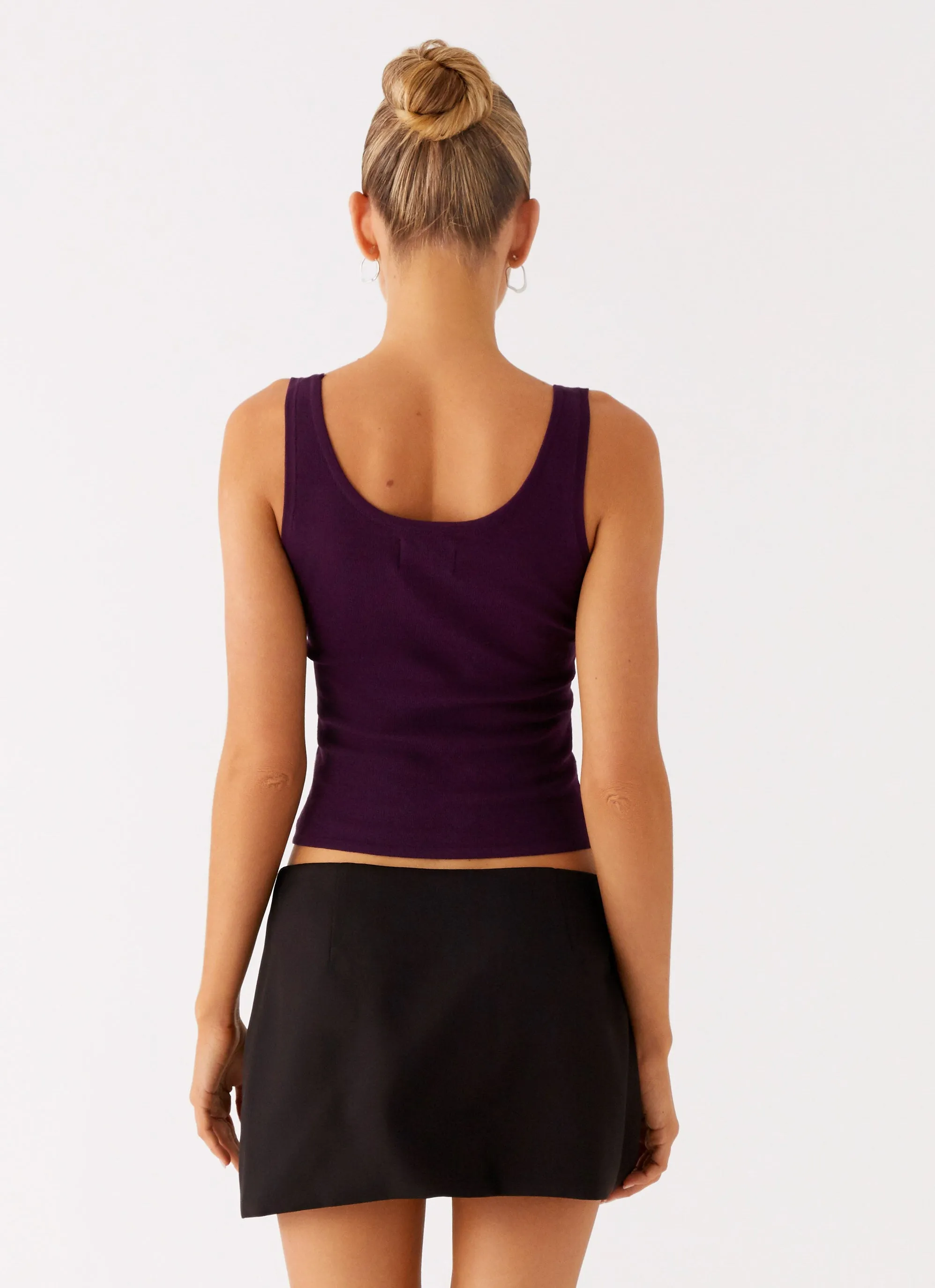 No Signal Knit Top - Plum sold by Peppermayo product image thumbnail 4