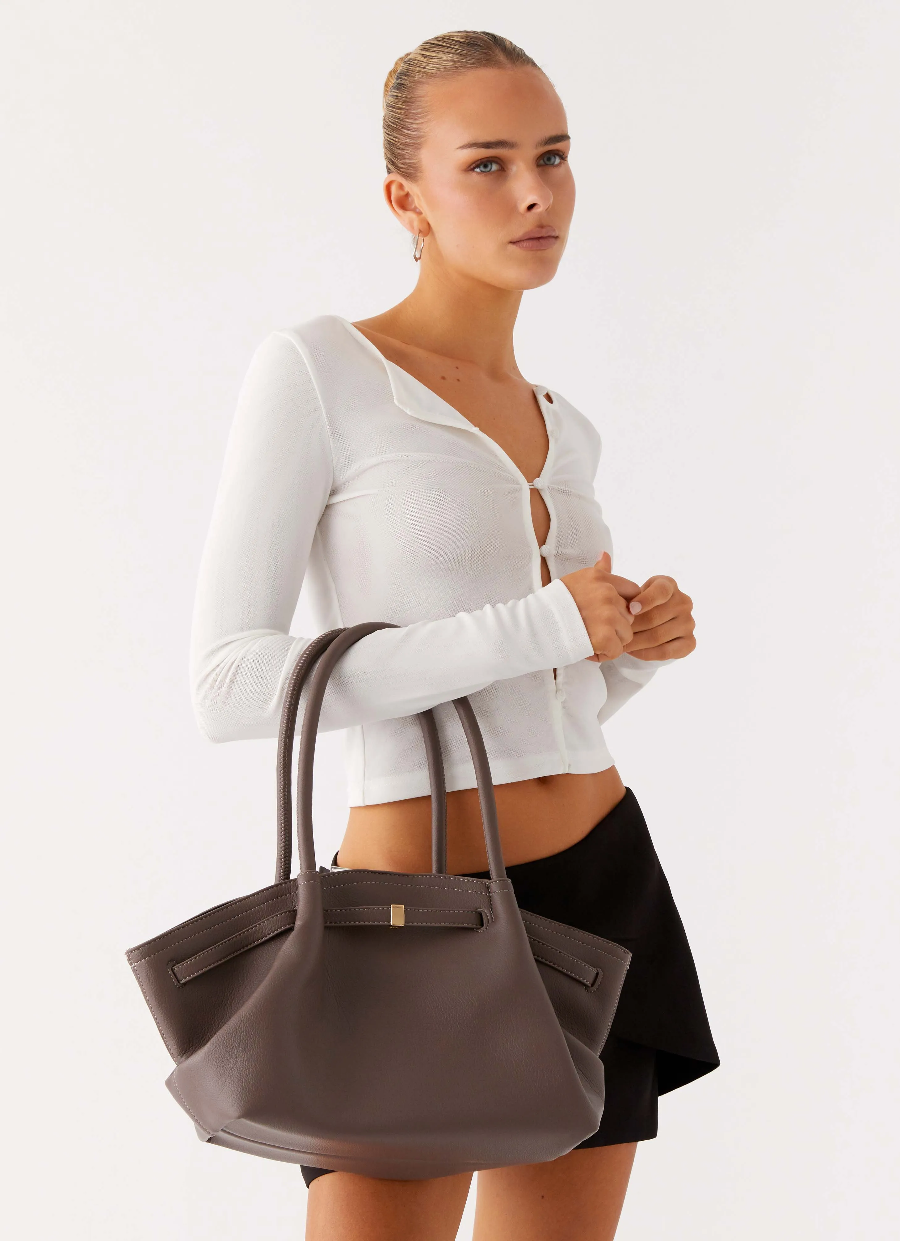 Charisma Shoulder Bag - Grey sold by Peppermayo product image thumbnail 2