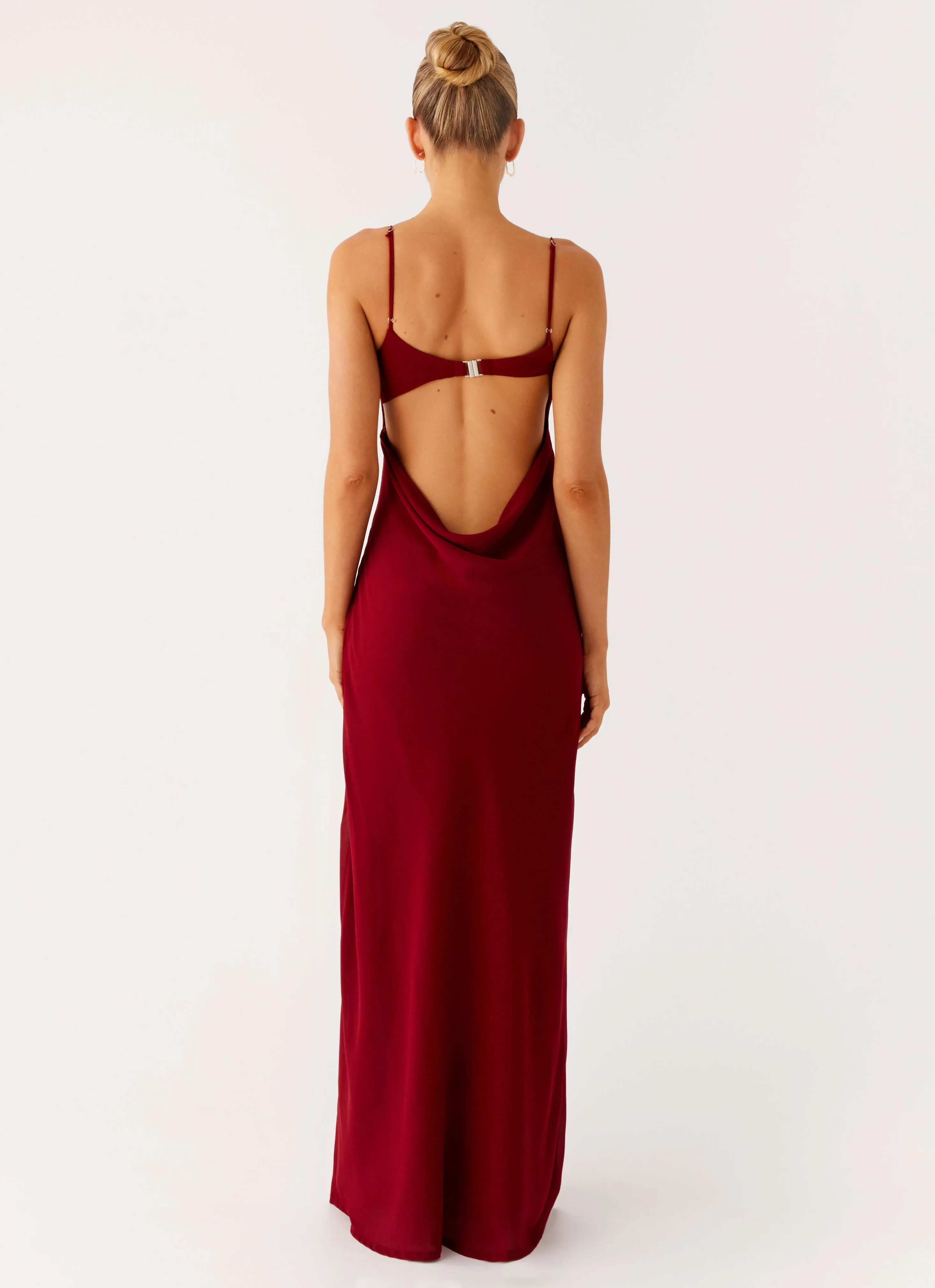 Alouette Maxi Dress - Burgundy sold by Peppermayo product image thumbnail 3