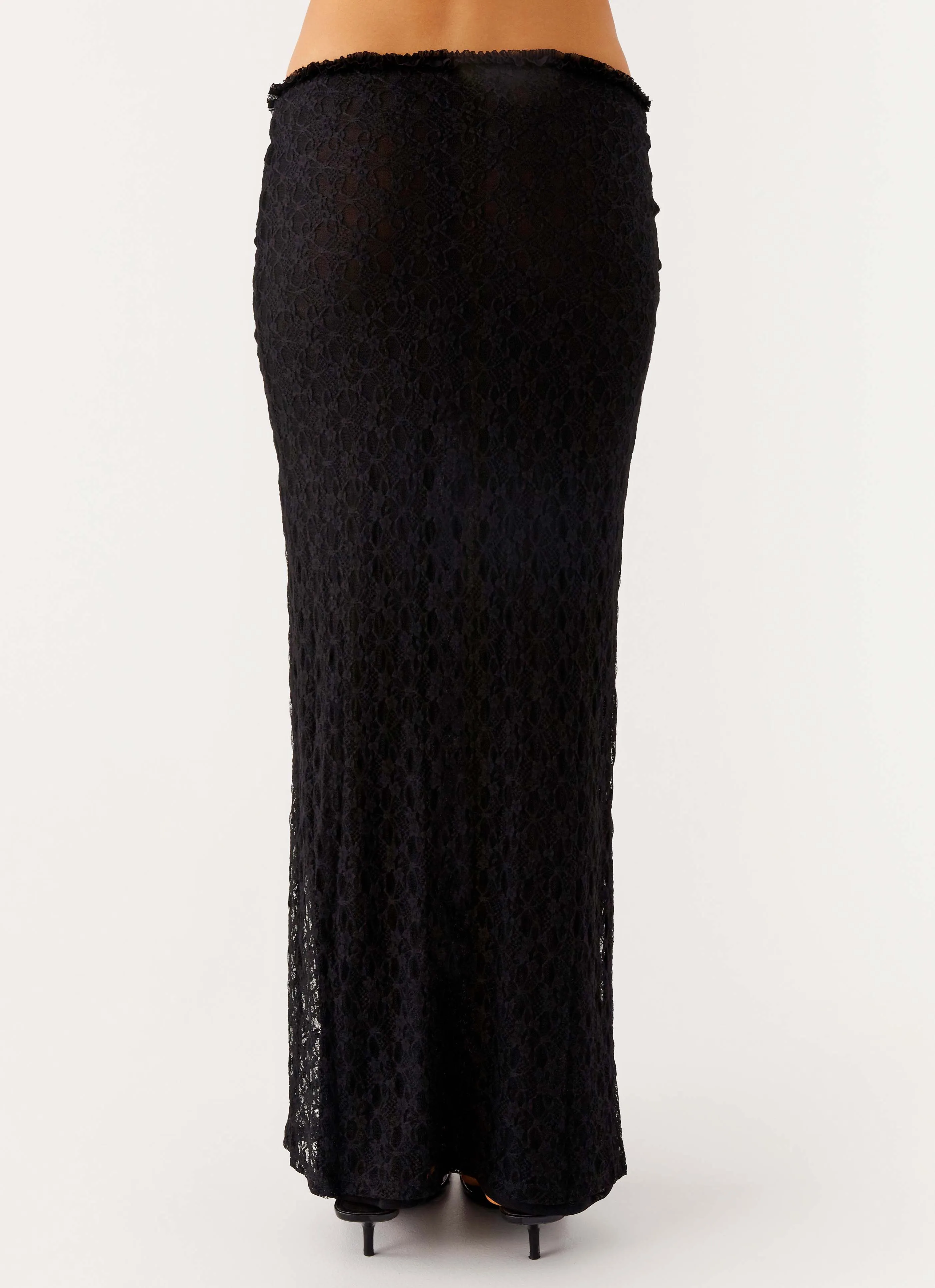 Ophira Maxi Skirt - Black sold by Peppermayo product image thumbnail 4