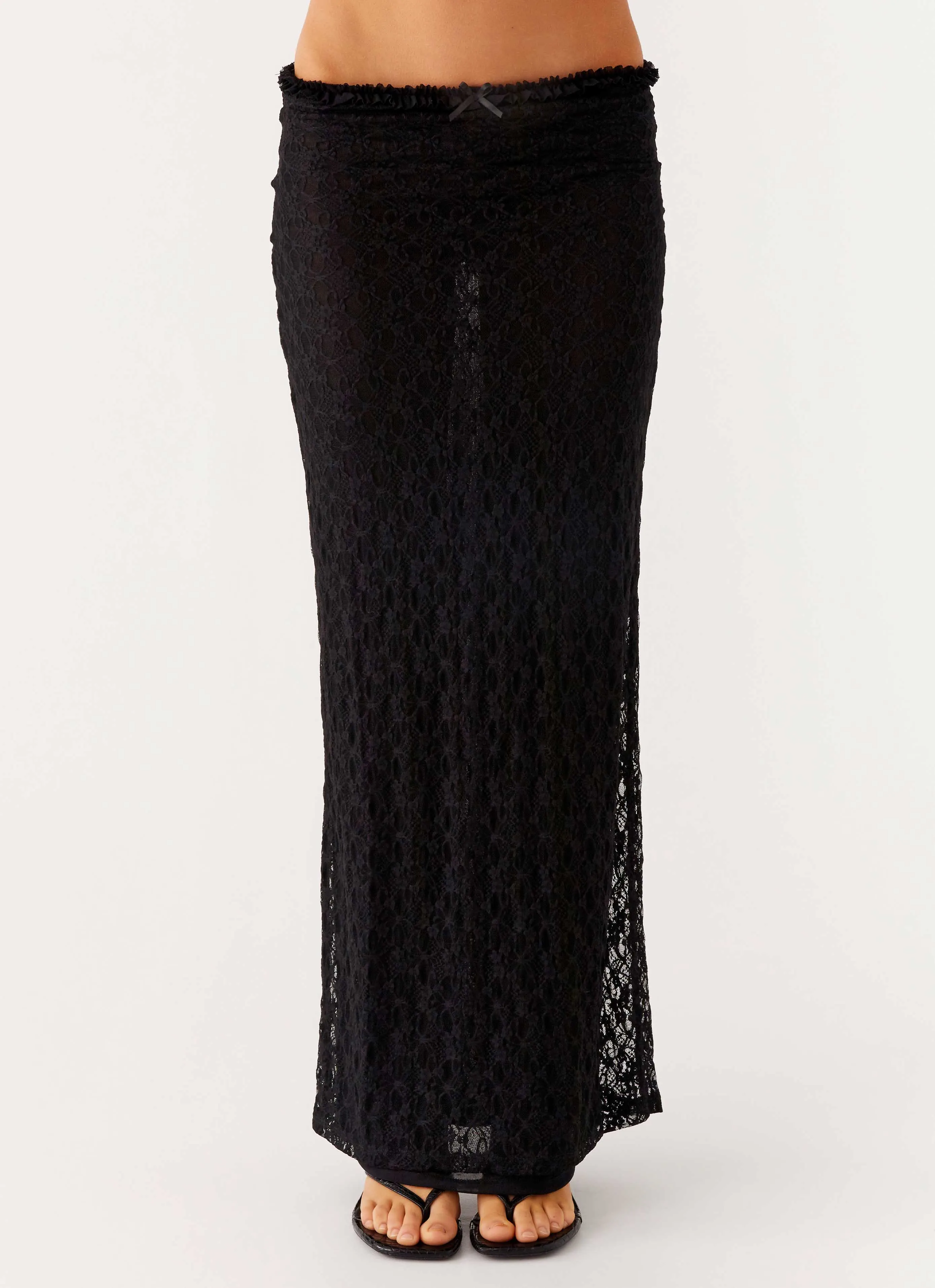 Ophira Maxi Skirt - Black sold by Peppermayo product image thumbnail 2