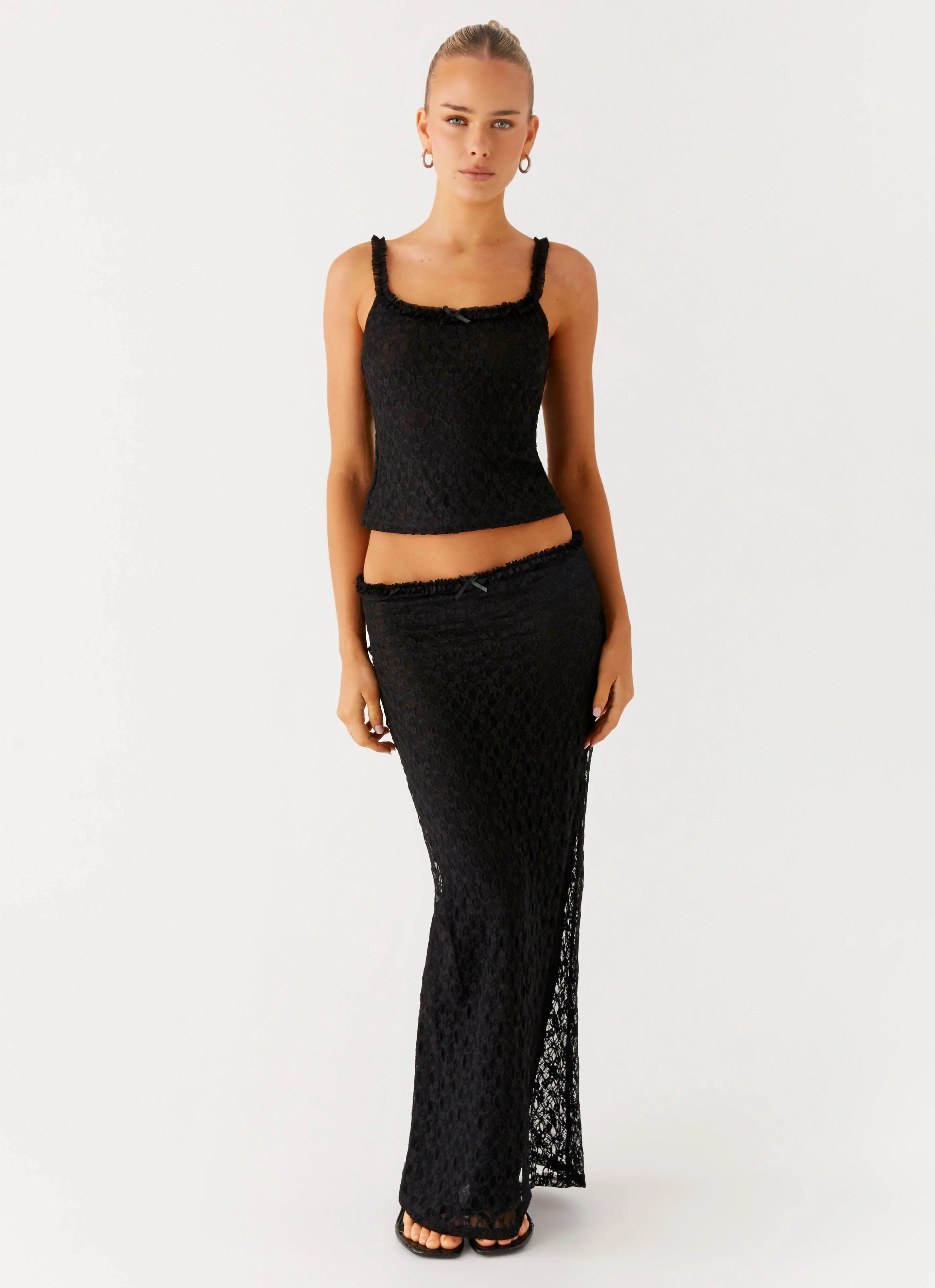 Ophira Maxi Skirt - Black sold by Peppermayo product image thumbnail 5