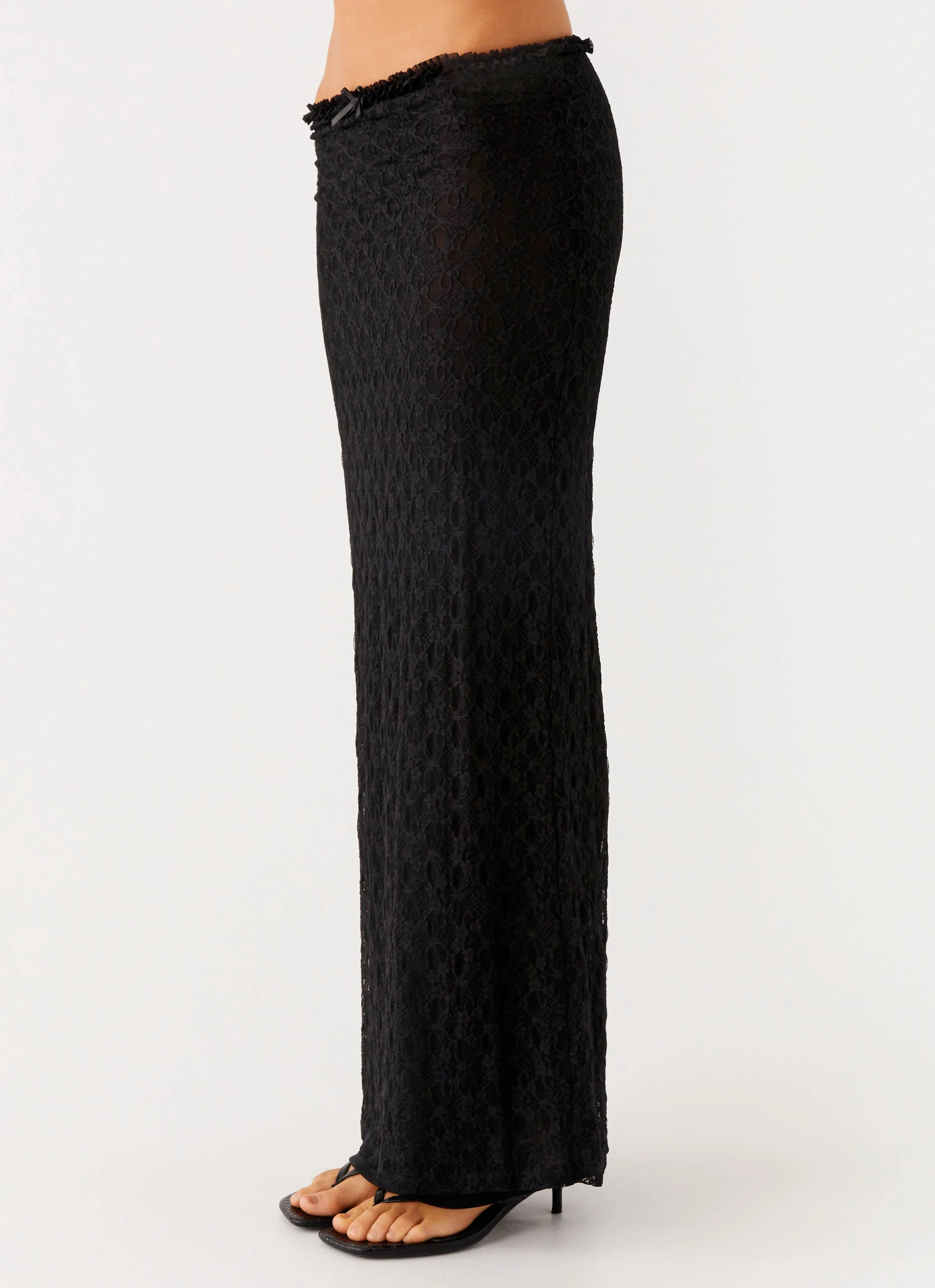 Ophira Maxi Skirt - Black sold by Peppermayo product image thumbnail 3