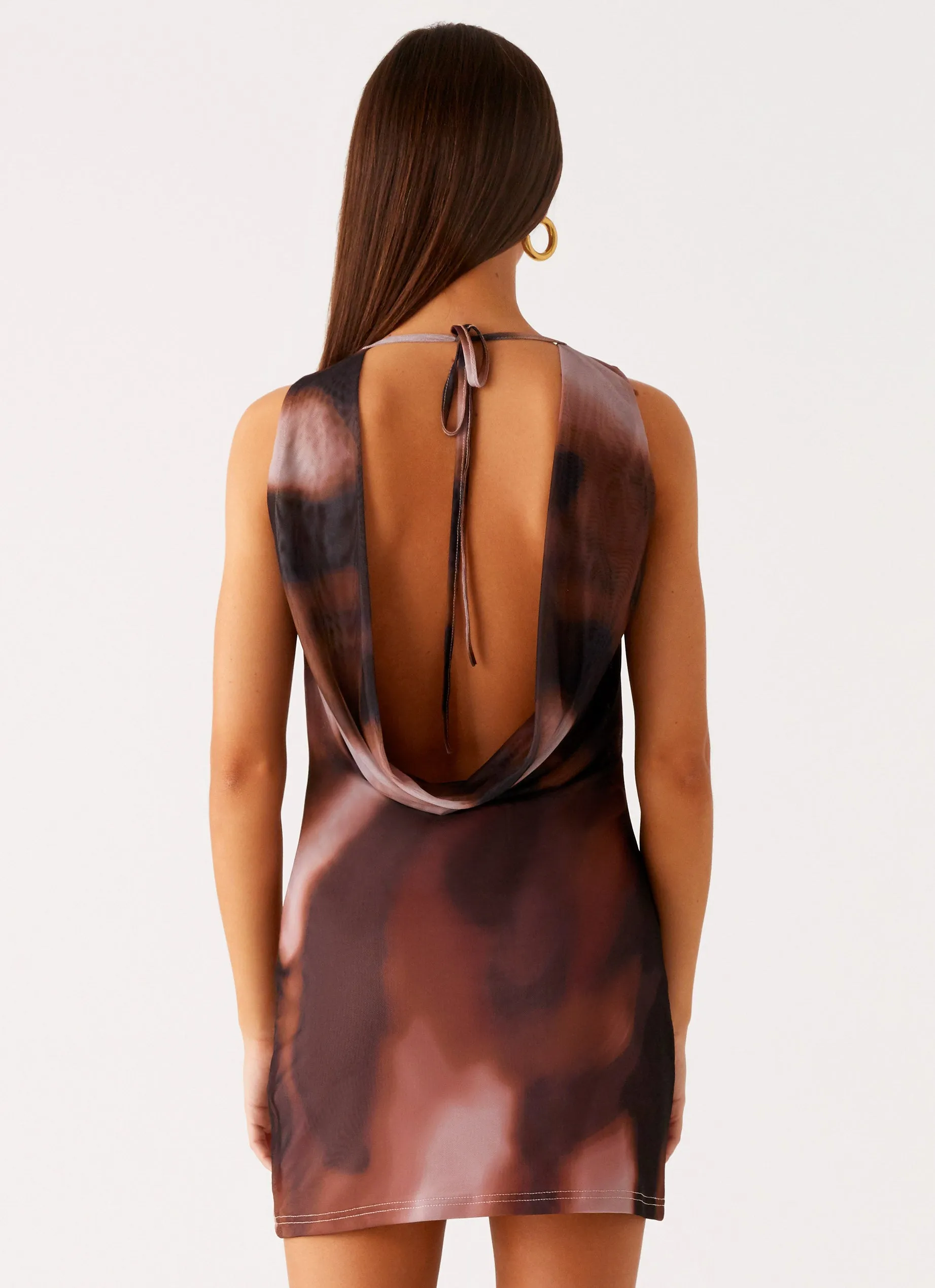 Larson Mini Dress - Black Gradient sold by Peppermayo product image thumbnail 3