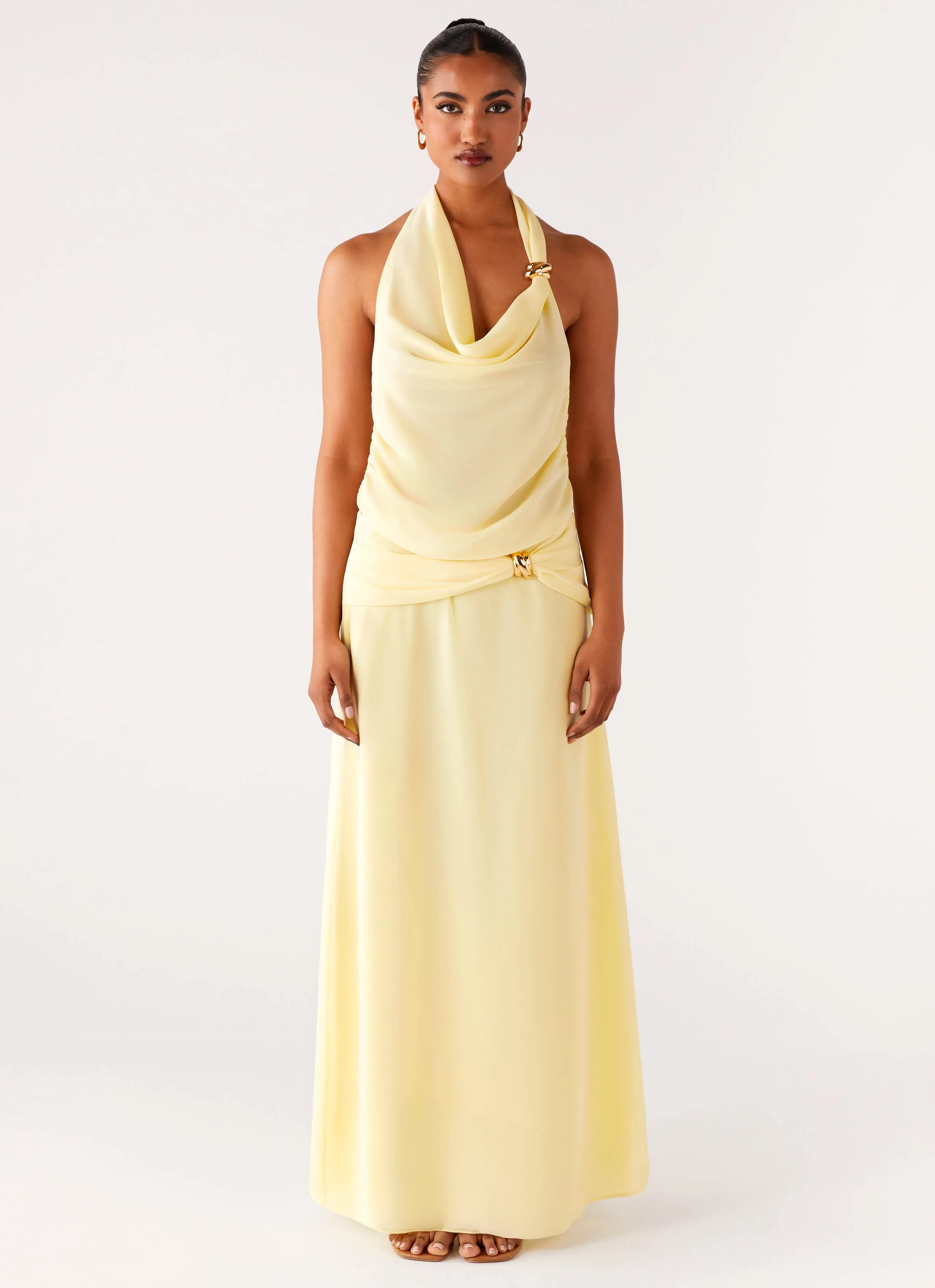 Anuhea Maxi Skirt - Yellow sold by Peppermayo product image thumbnail 3