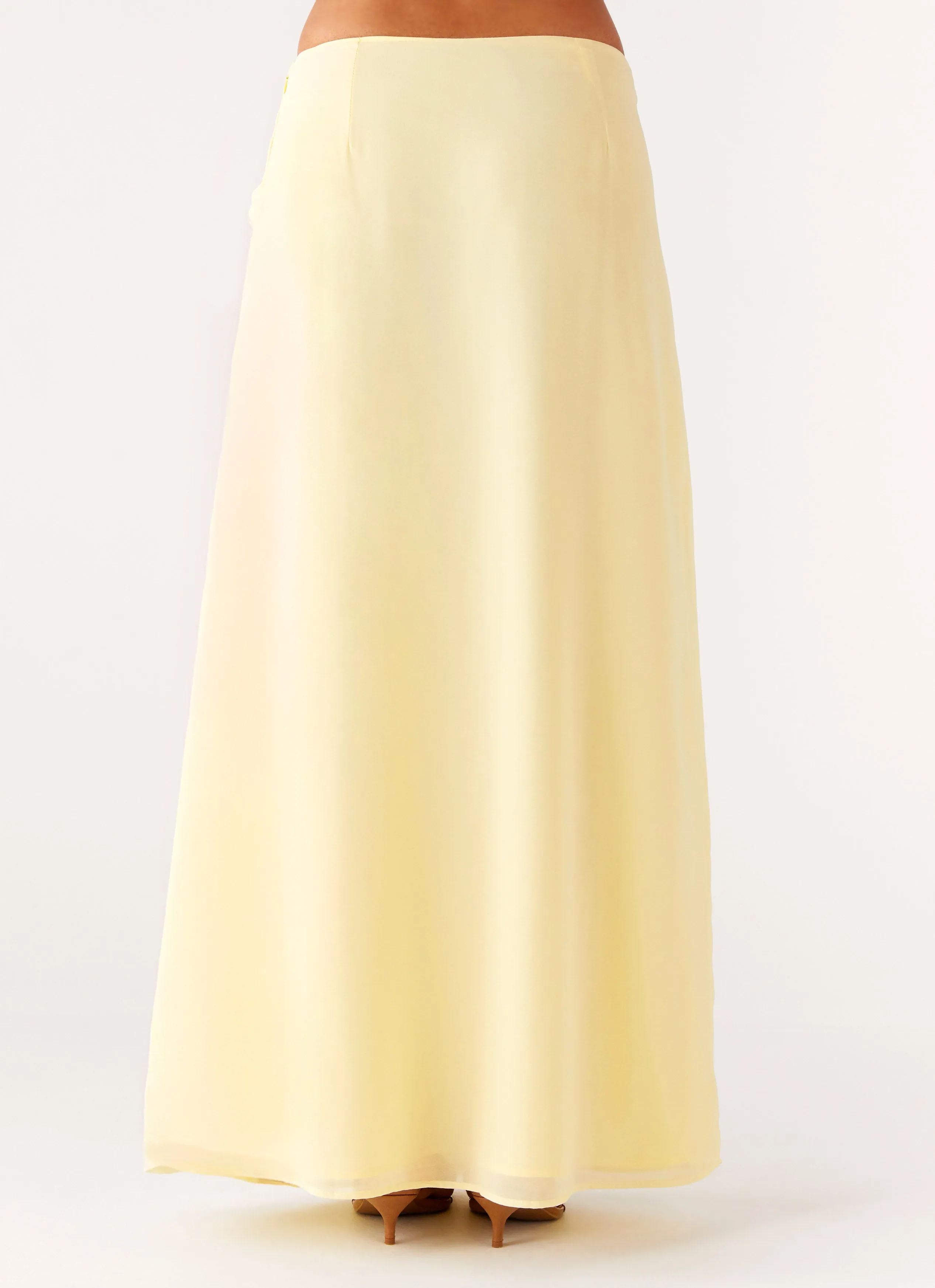 Anuhea Maxi Skirt - Yellow sold by Peppermayo product image thumbnail 5