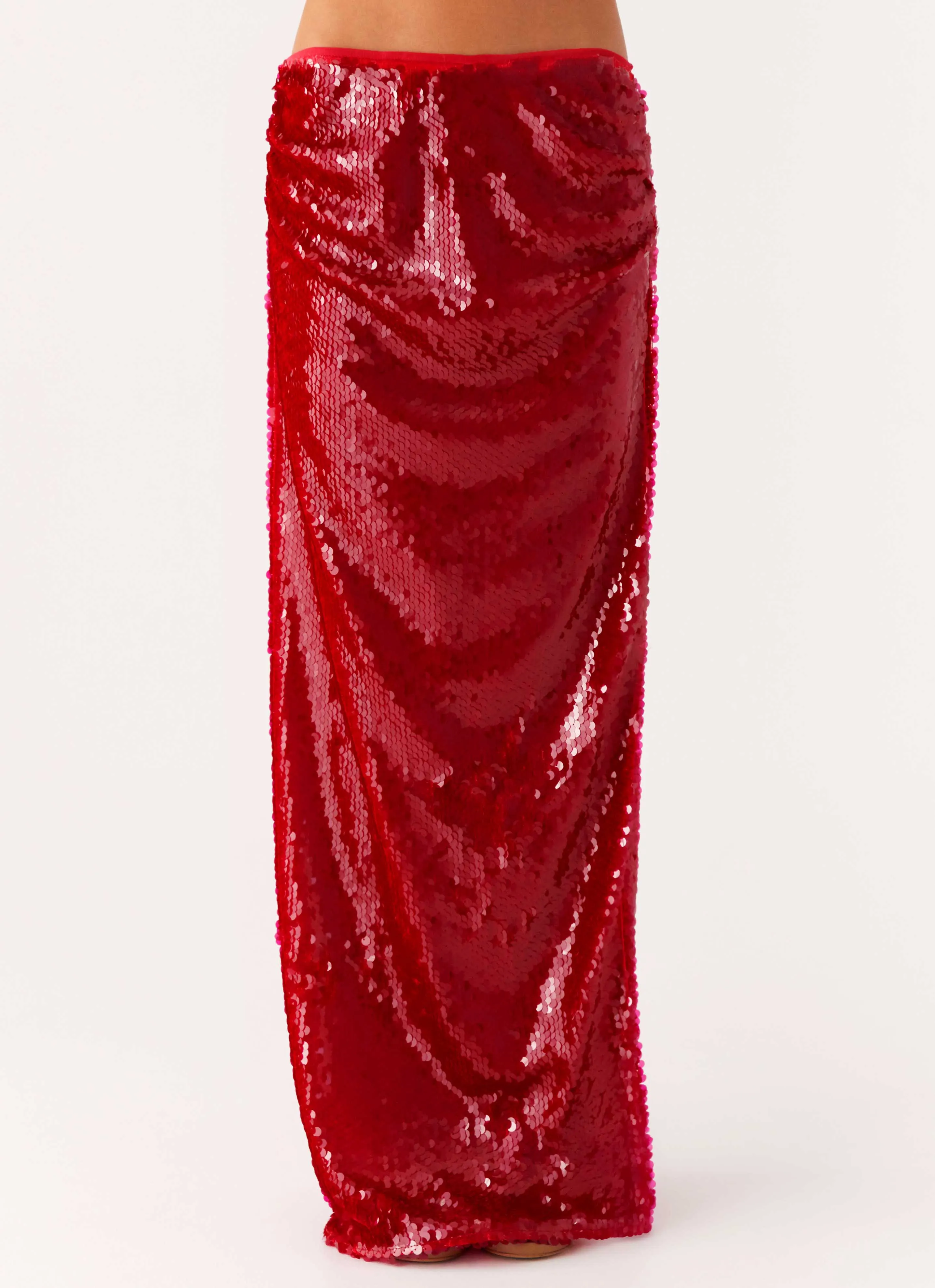 Amosa Maxi Skirt - Fuchsia sold by Peppermayo product image thumbnail 3