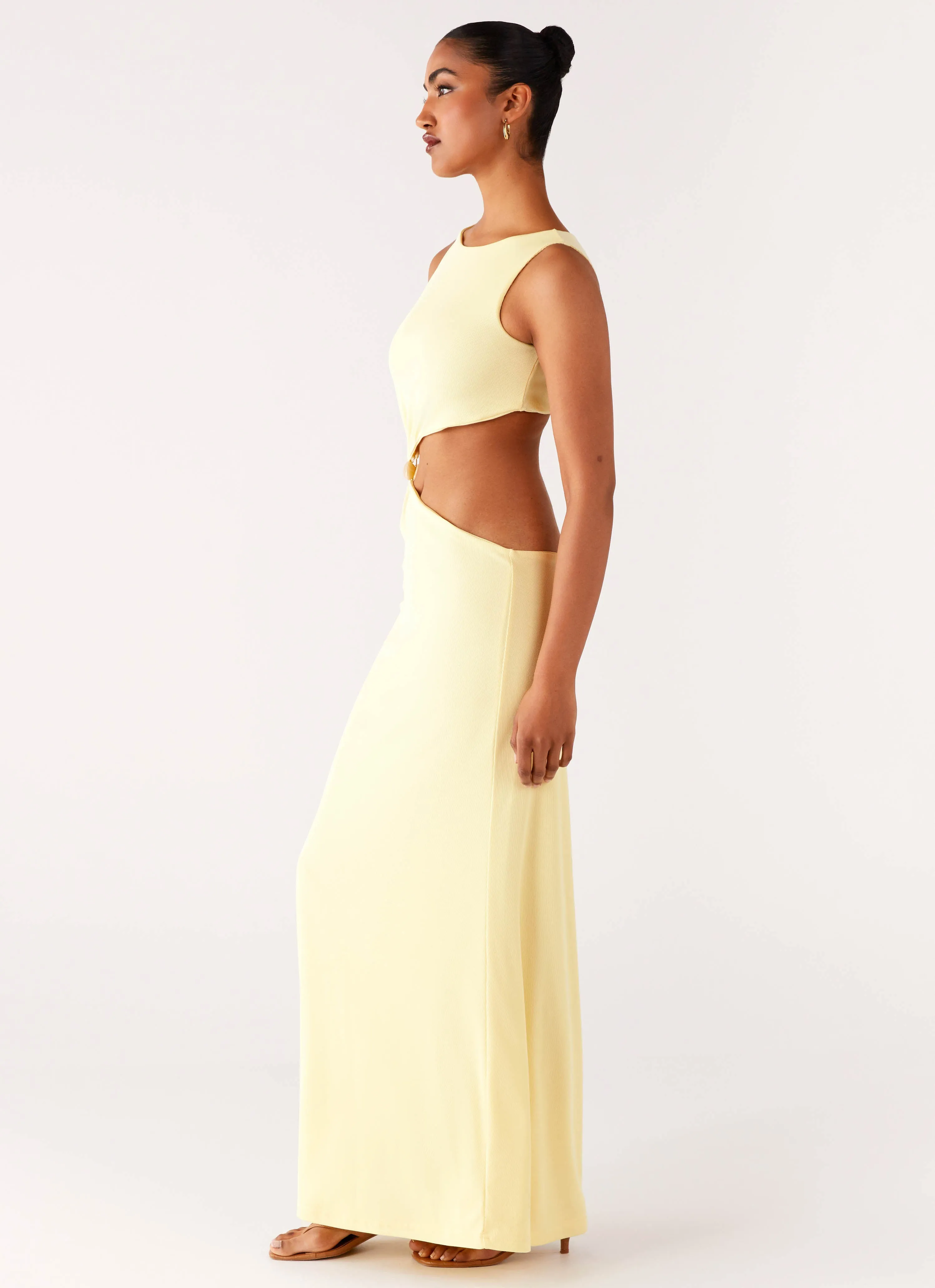 Aruba Hardware Maxi Dress - Yellow sold by Peppermayo product image thumbnail 2