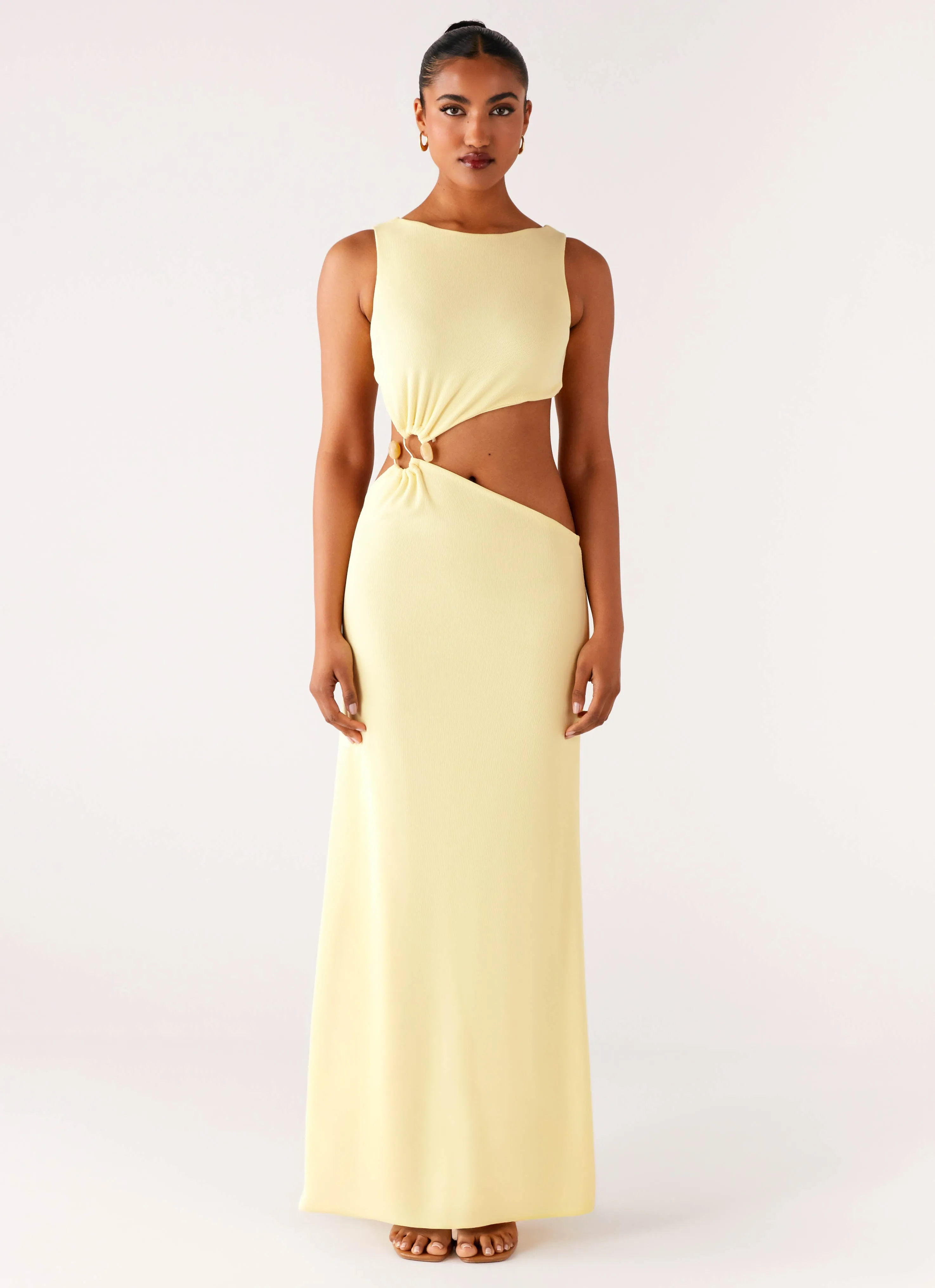 Aruba Hardware Maxi Dress - Yellow sold by Peppermayo product image thumbnail 4
