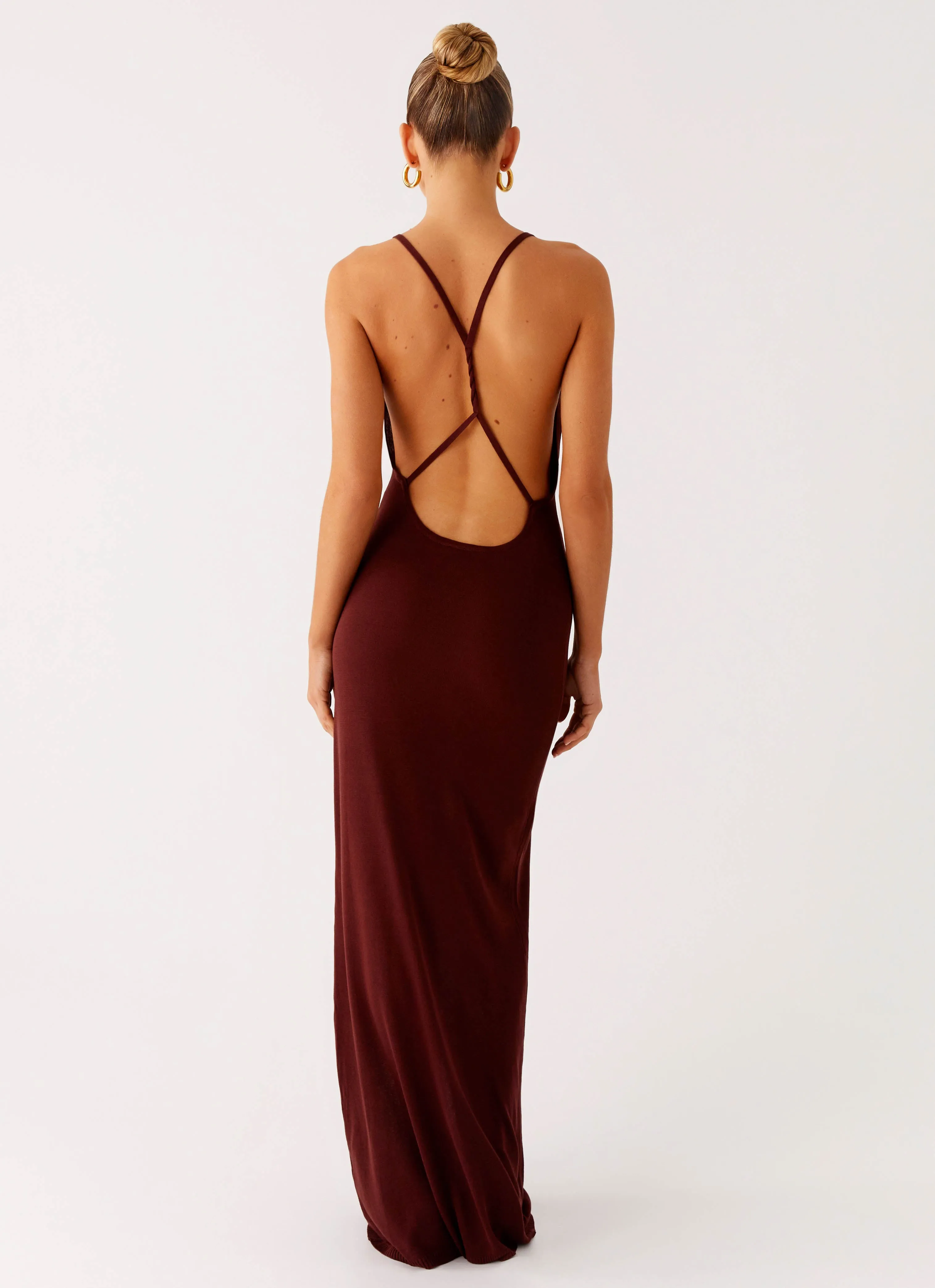 Nomad Muse Maxi Dress - Chocolate sold by Peppermayo product image thumbnail 4