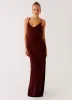 Nomad Muse Maxi Dress - Chocolate sold by Peppermayo