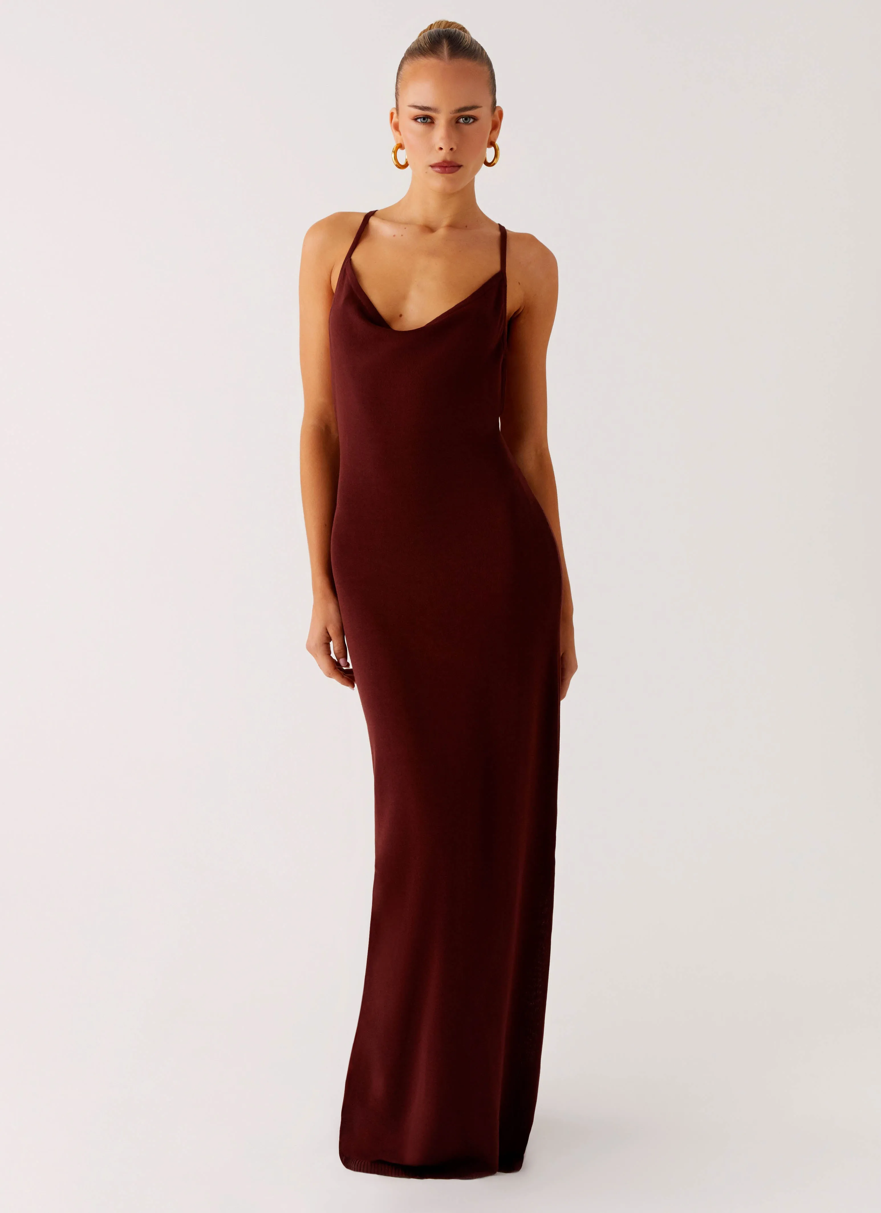 Nomad Muse Maxi Dress - Chocolate sold by Peppermayo product image thumbnail 5