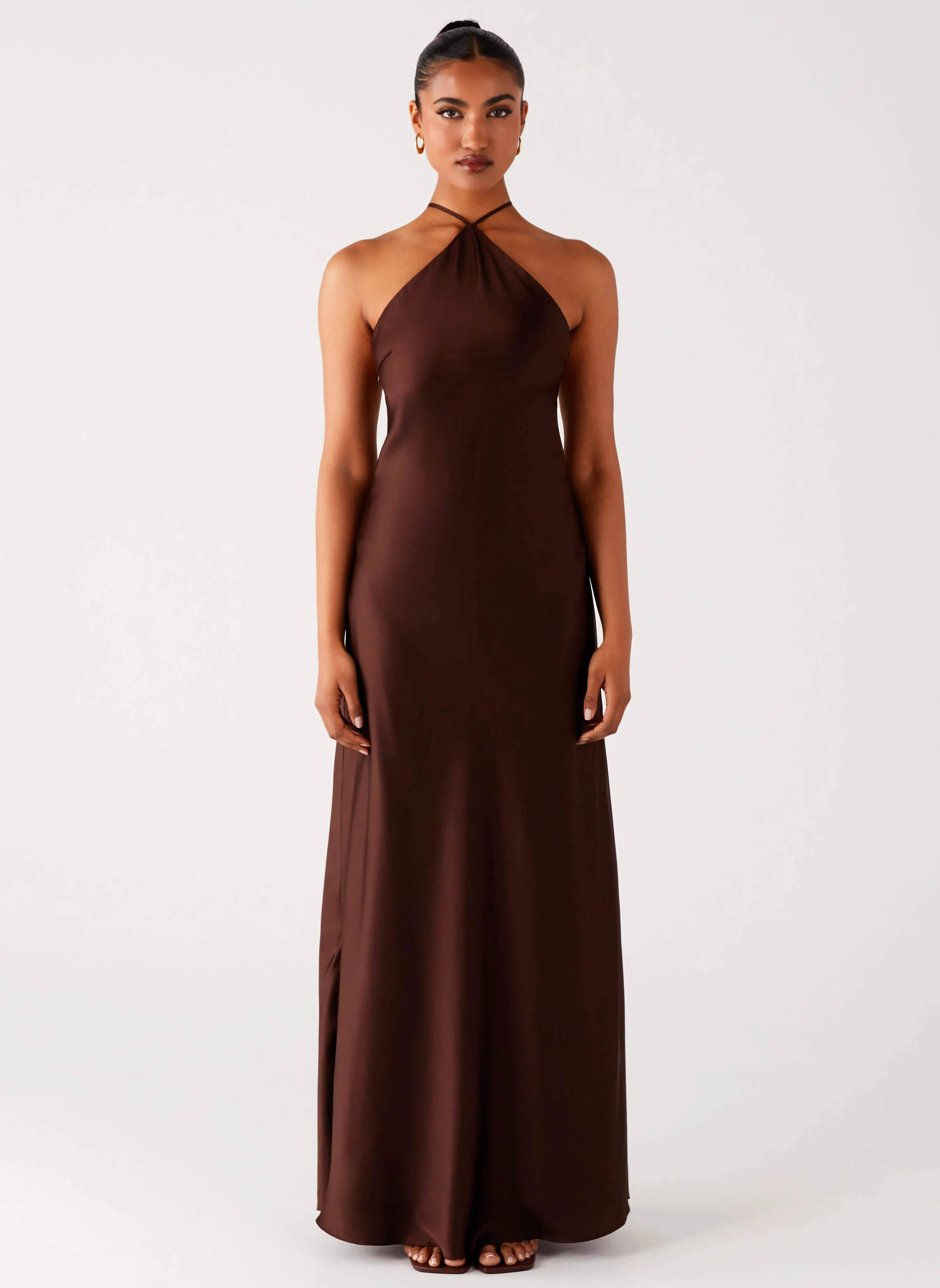 Tulama Maxi Dress - Chocolate sold by Peppermayo product image thumbnail 2
