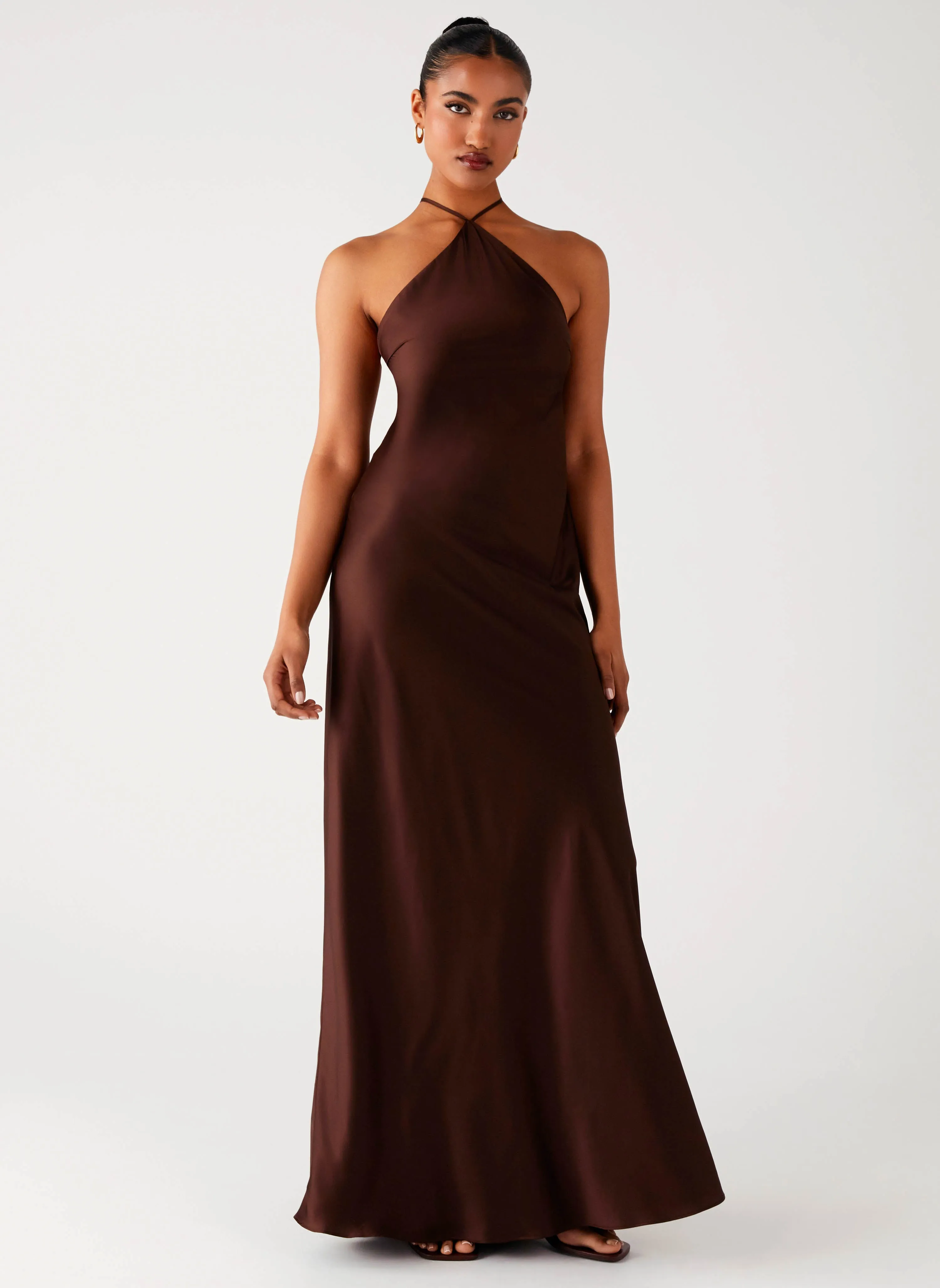 Tulama Maxi Dress - Chocolate sold by Peppermayo product image thumbnail 5
