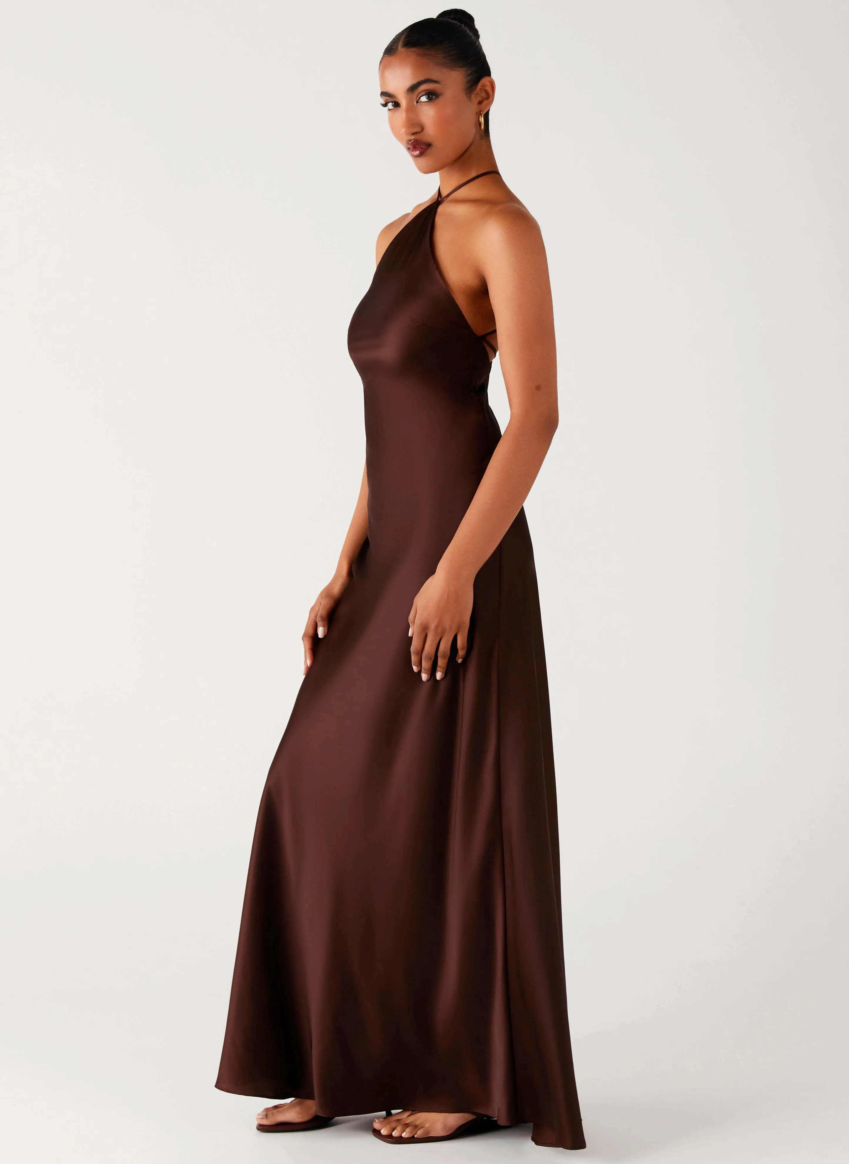 Tulama Maxi Dress - Chocolate sold by Peppermayo product image thumbnail 3