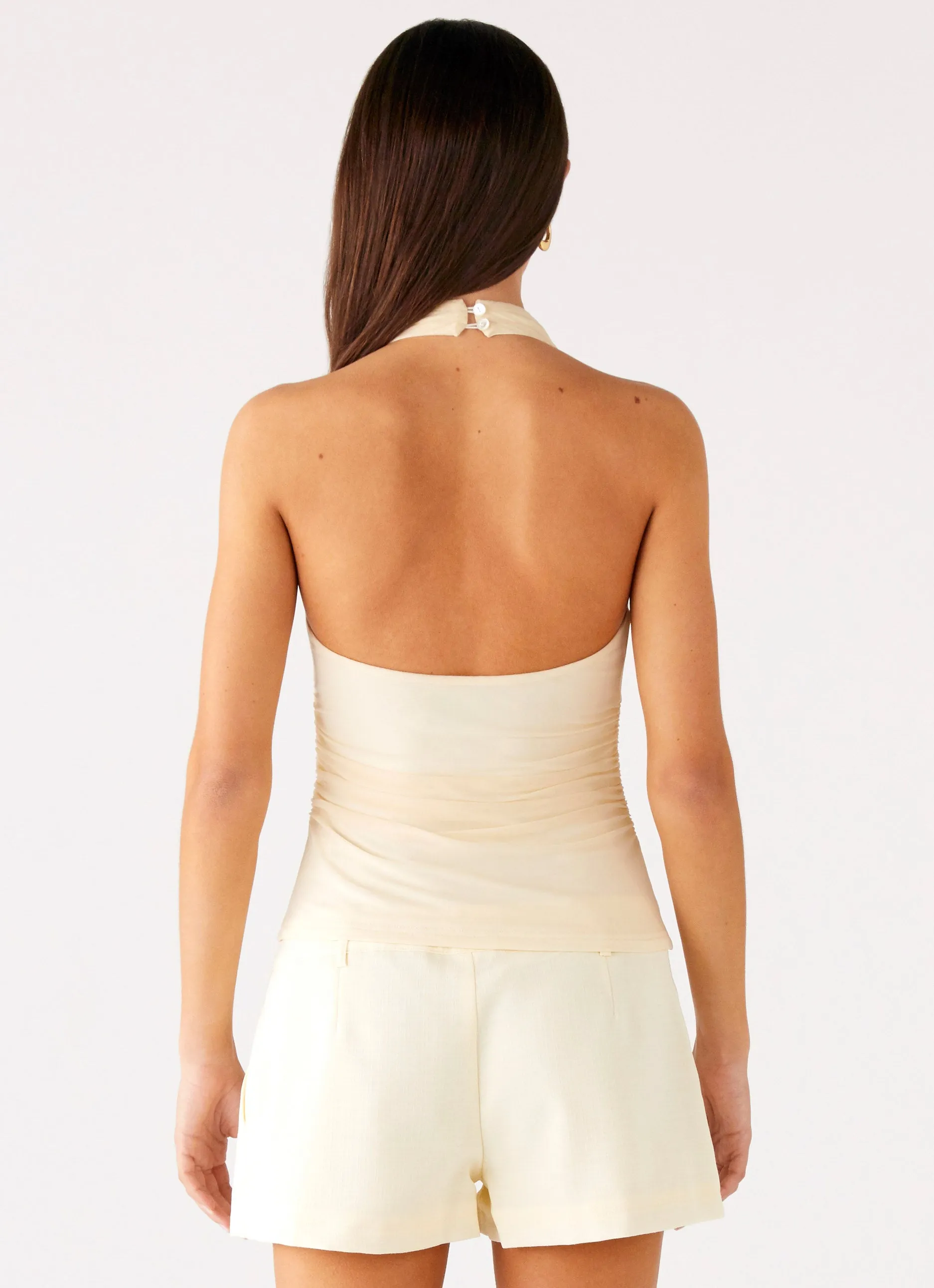 Rosana Halter Top - Butter sold by Peppermayo product image thumbnail 2