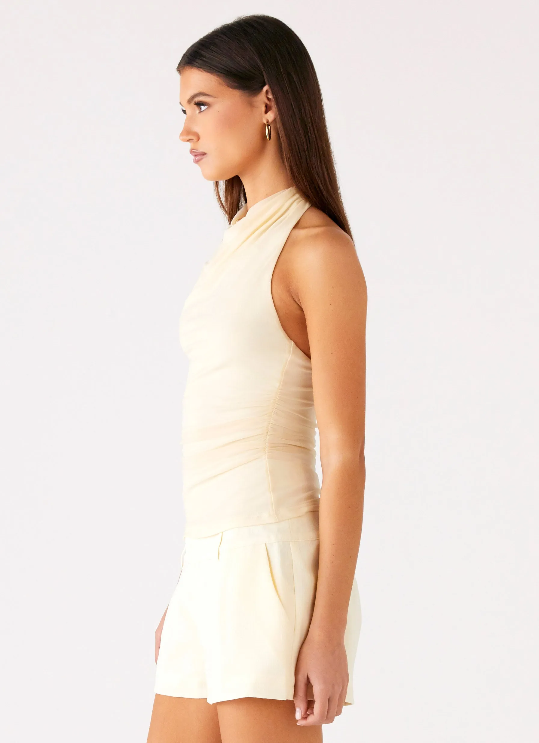 Rosana Halter Top - Butter sold by Peppermayo product image thumbnail 3