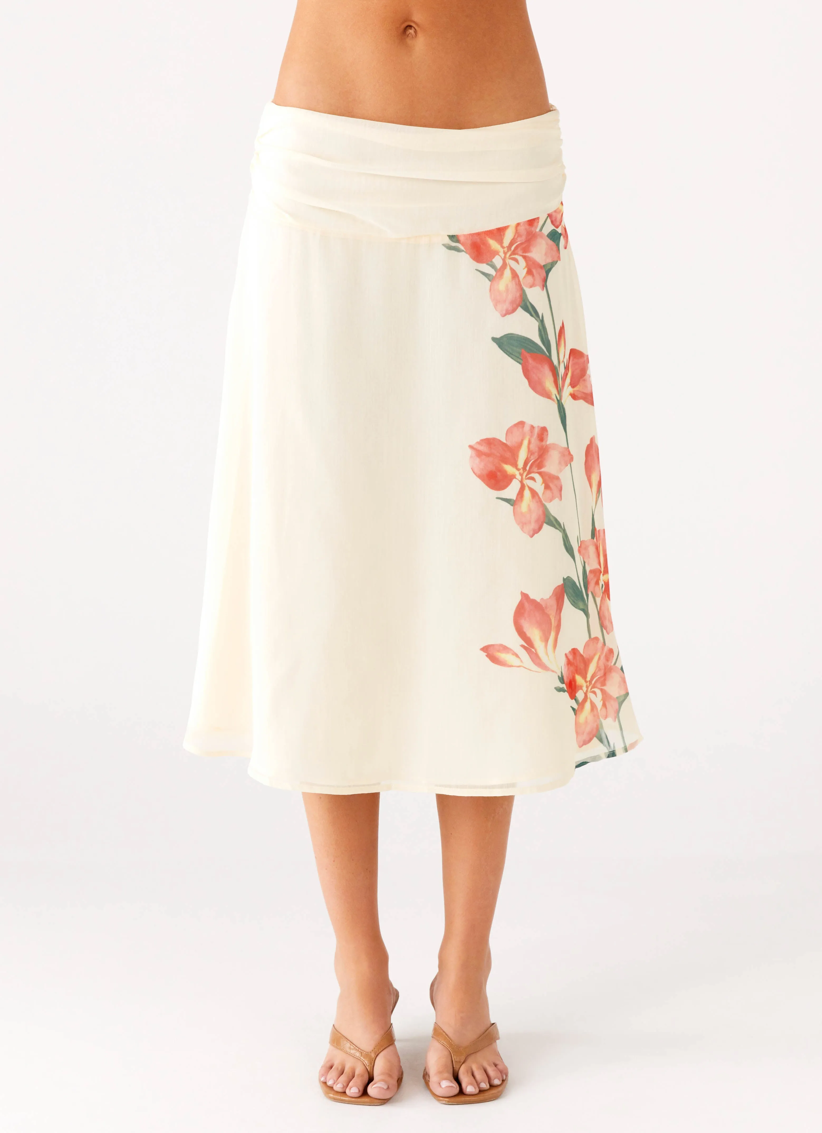 Valley Midi Skirt - Siena Floral sold by Peppermayo product image thumbnail 3