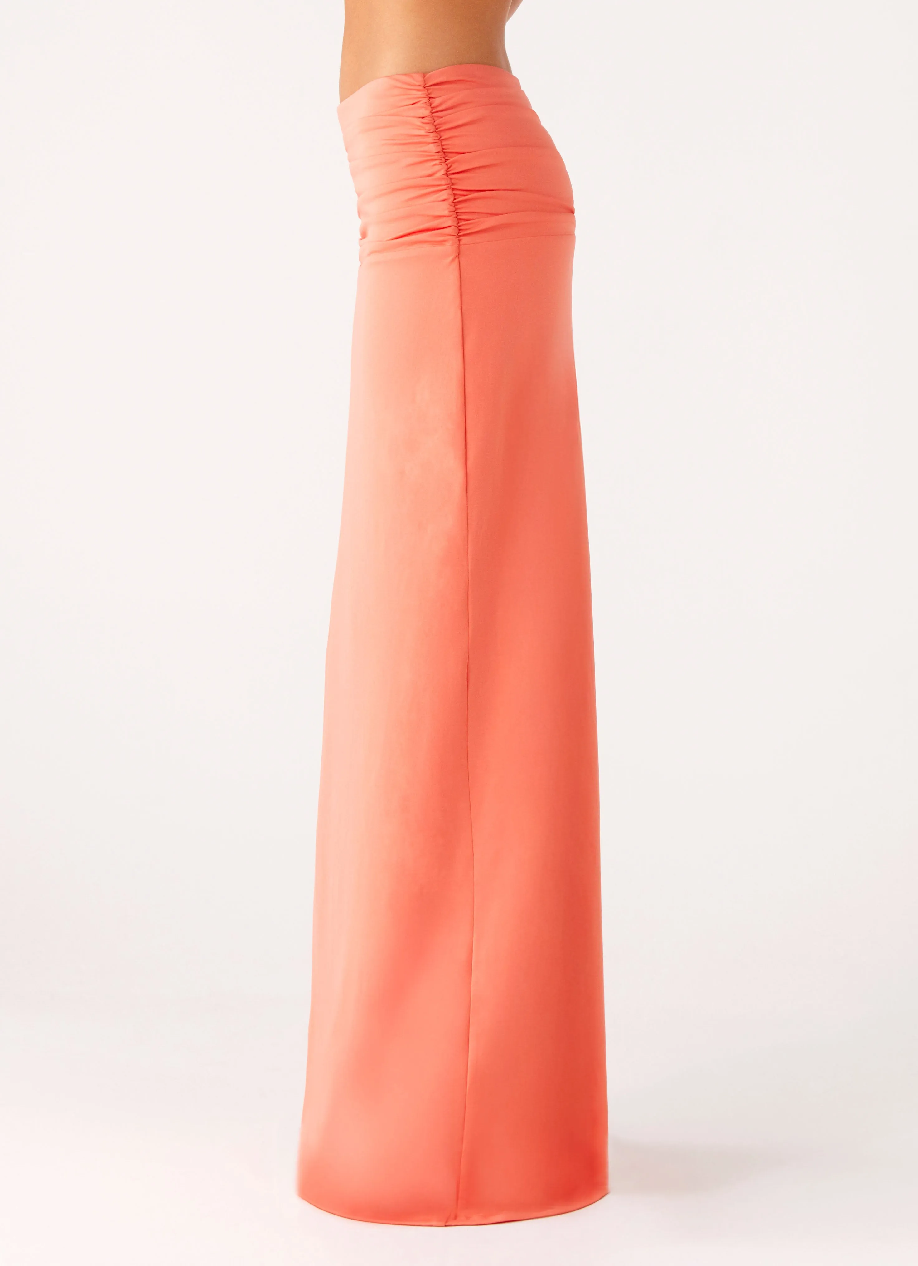 Elisabetta Maxi Skirt - Coral sold by Peppermayo product image thumbnail 2
