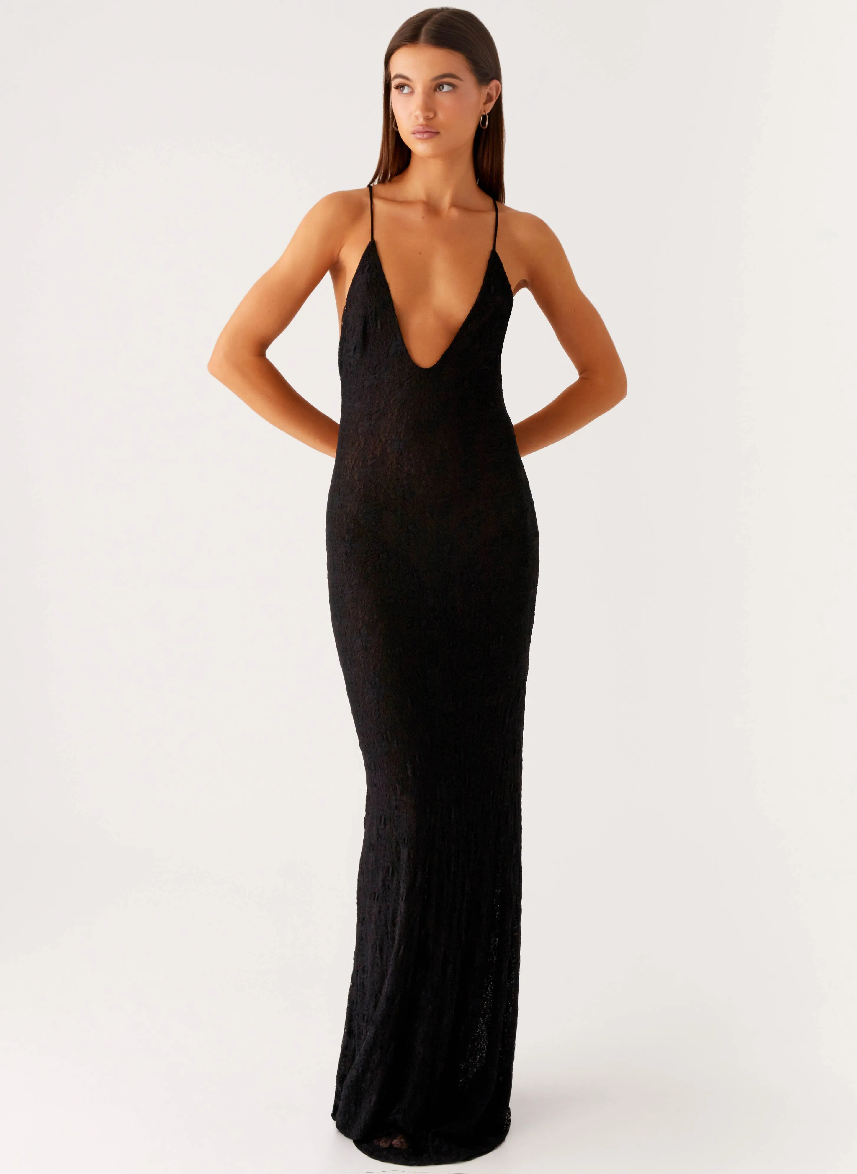 Kylia Maxi Dress - Black sold by Peppermayo product image thumbnail 5