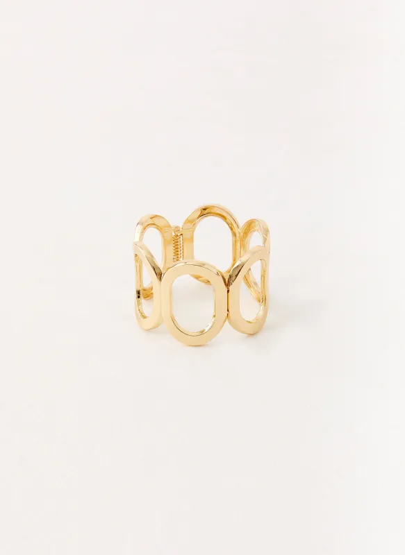 Freena Bangle - Gold sold by Peppermayo