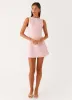Lulita Mini Dress - Pink sold by Peppermayo