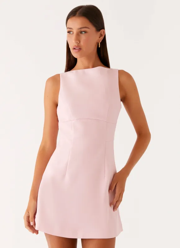 Lulita Mini Dress - Pink sold by Peppermayo