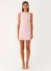 Lulita Mini Dress - Pink sold by Peppermayo