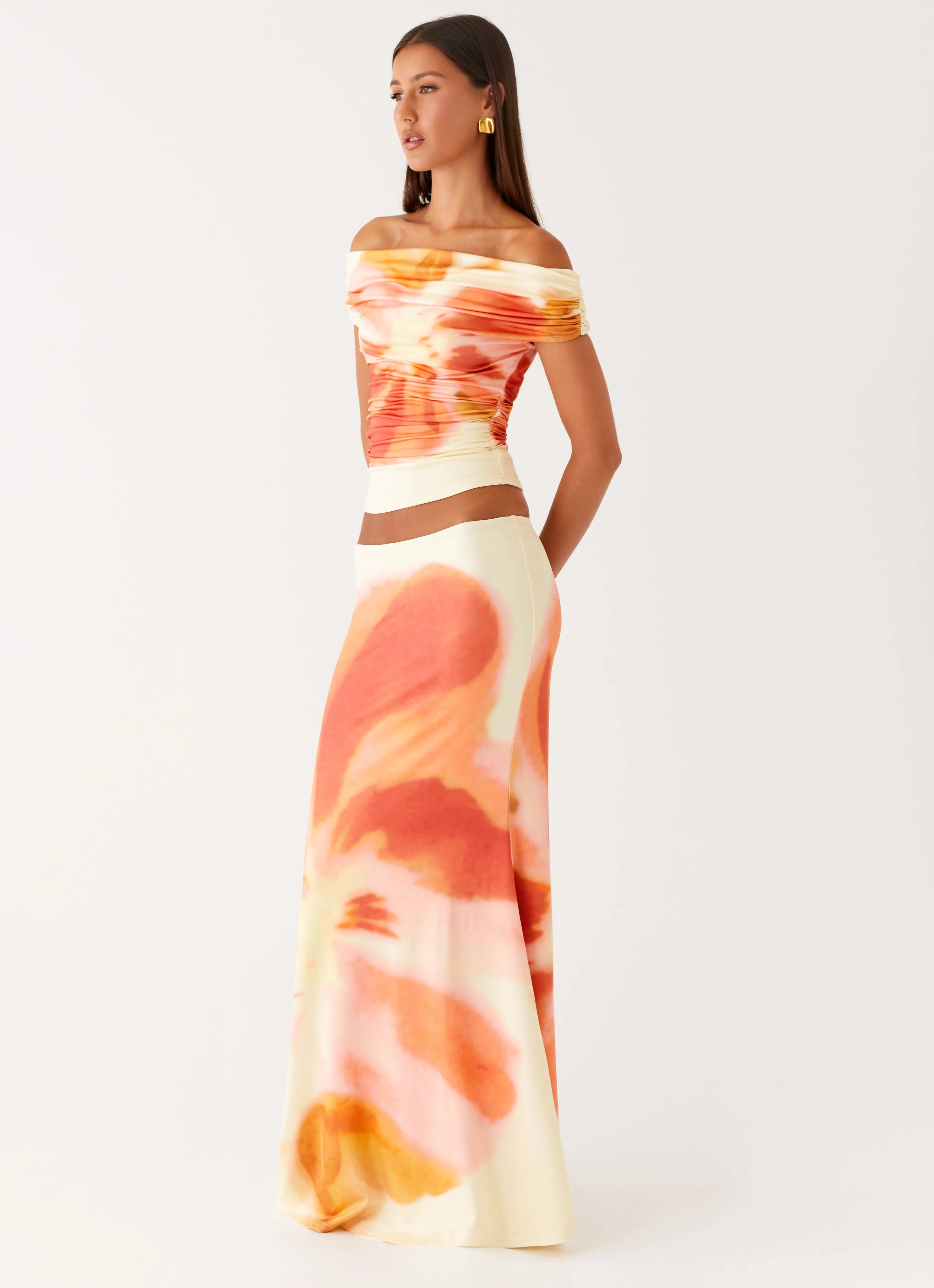 Moka Maxi Skirt - Mimosa Blossom sold by Peppermayo product image thumbnail 5