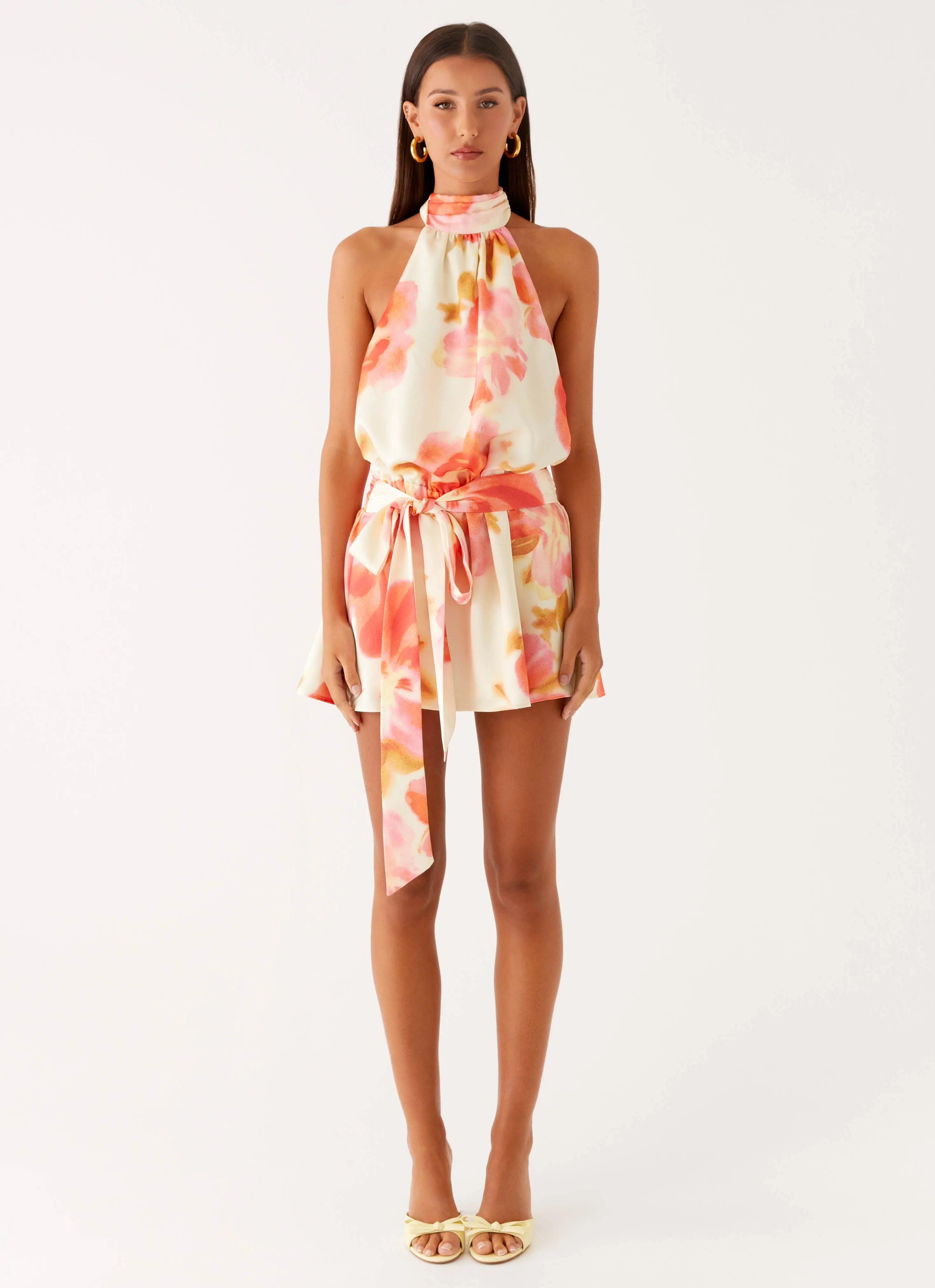 Diablo Backless Mini Dress - Mimosa Blossom sold by Peppermayo product image thumbnail 5