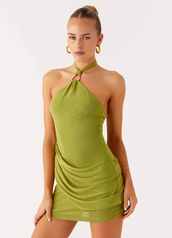 Henrietta Mini Dress - Citrus sold by Peppermayo
