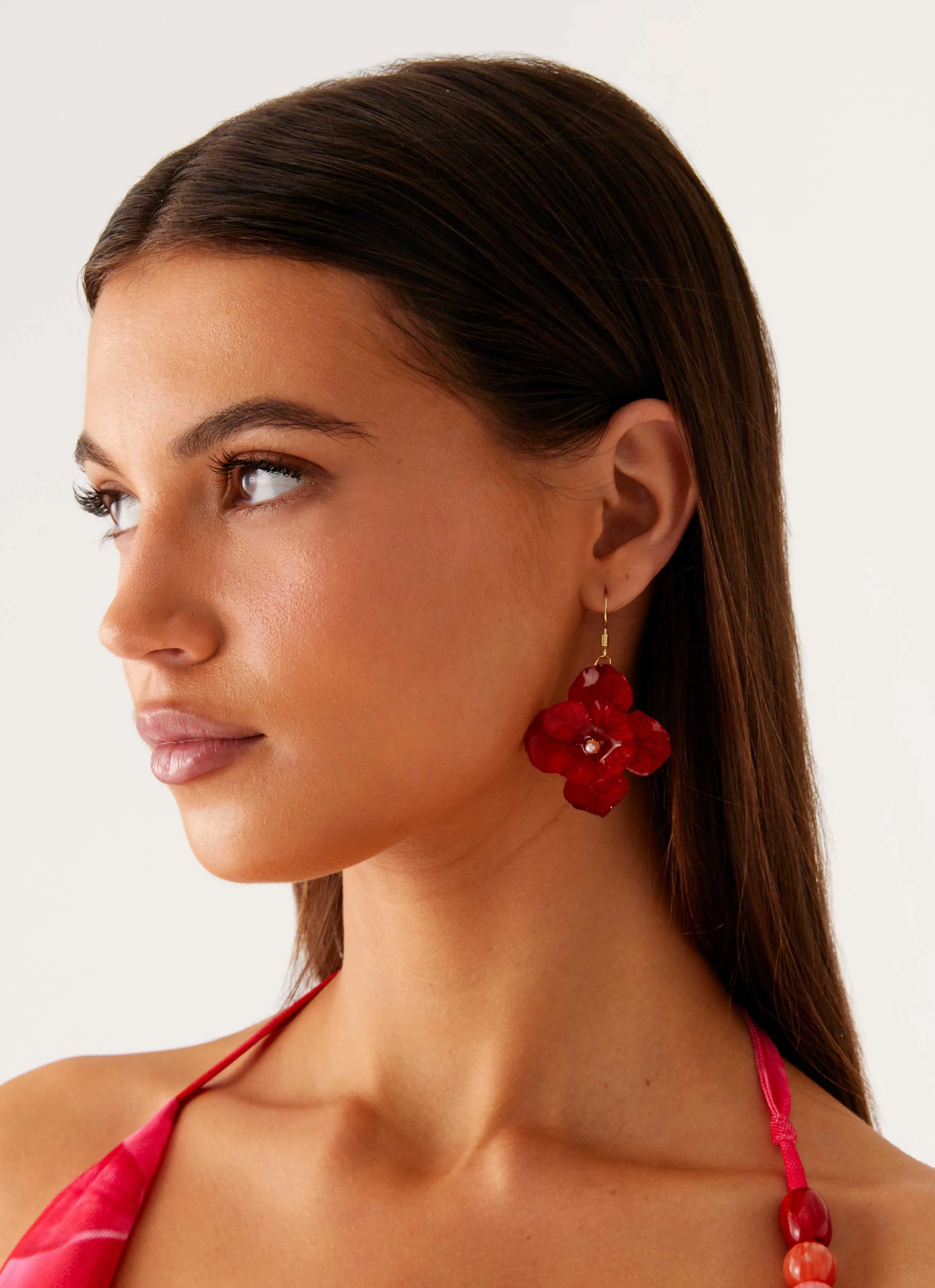 Mona Earrings - Red sold by Peppermayo product image thumbnail 4