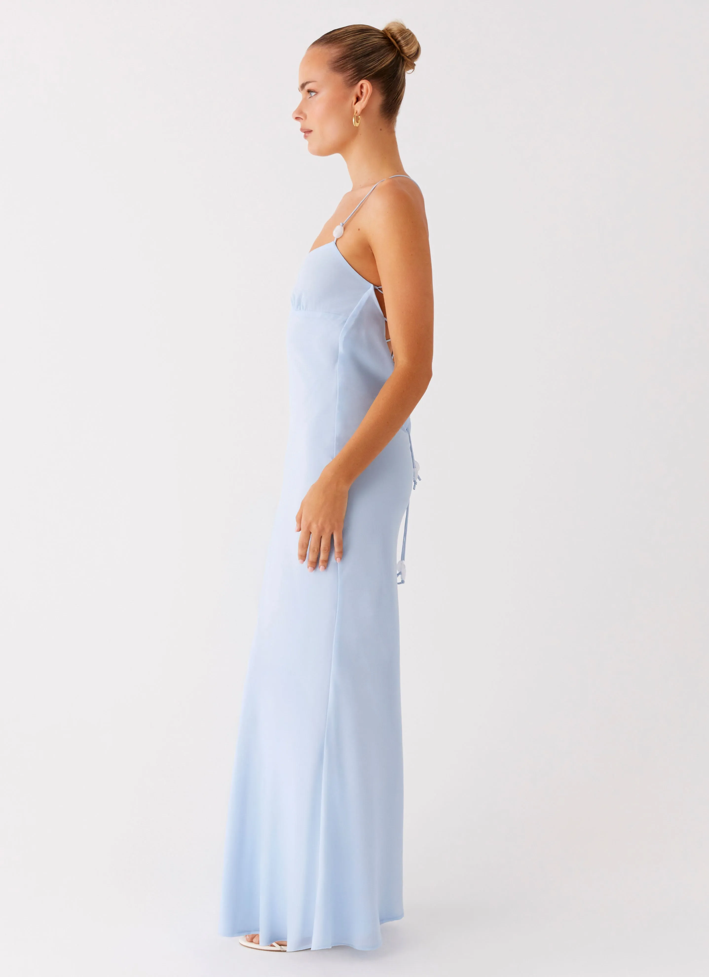 Cabello Maxi Dress - Pale Blue sold by Peppermayo product image thumbnail 3