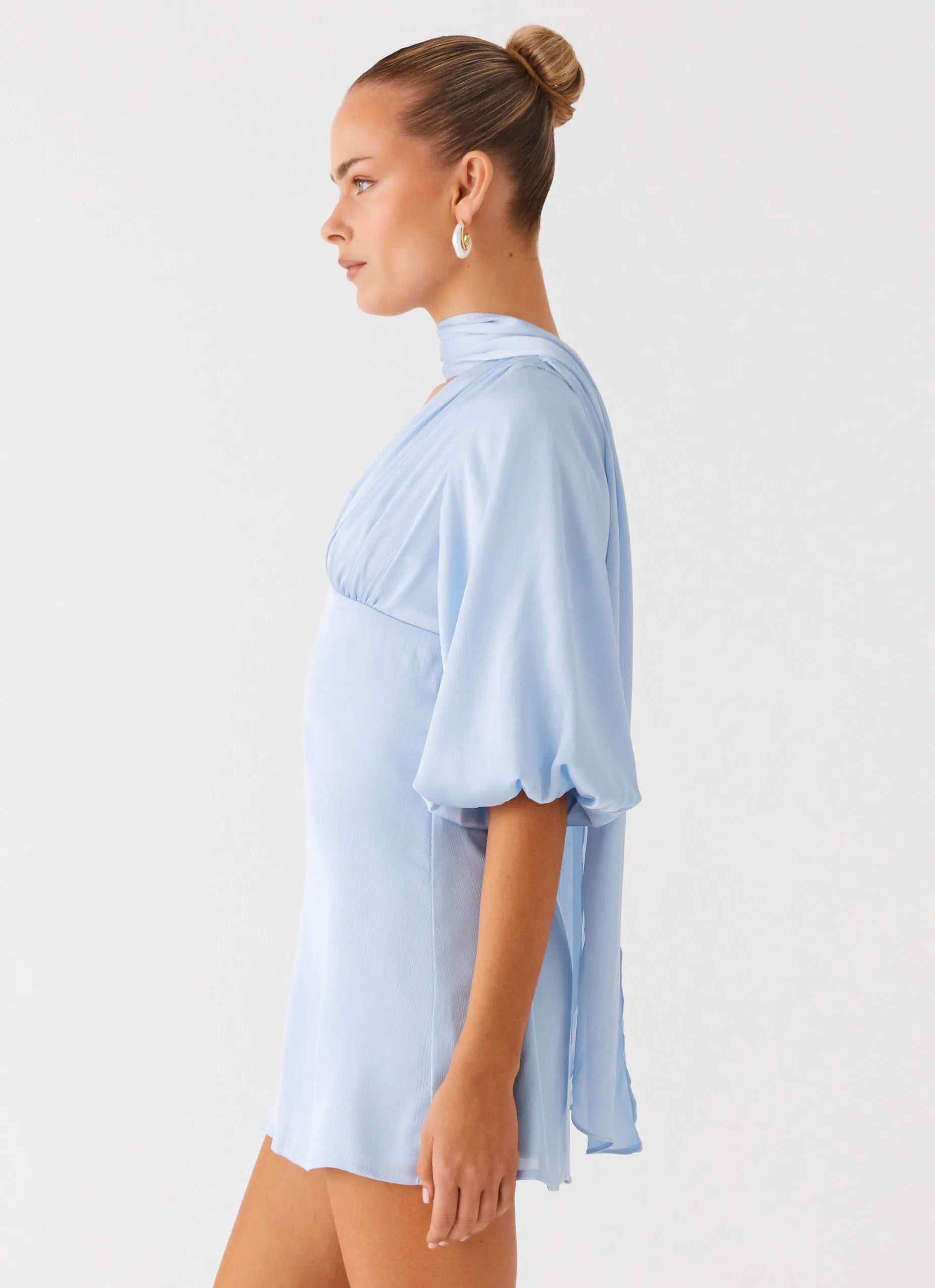 Mary Mini Dress - Blue sold by Peppermayo product image thumbnail 2