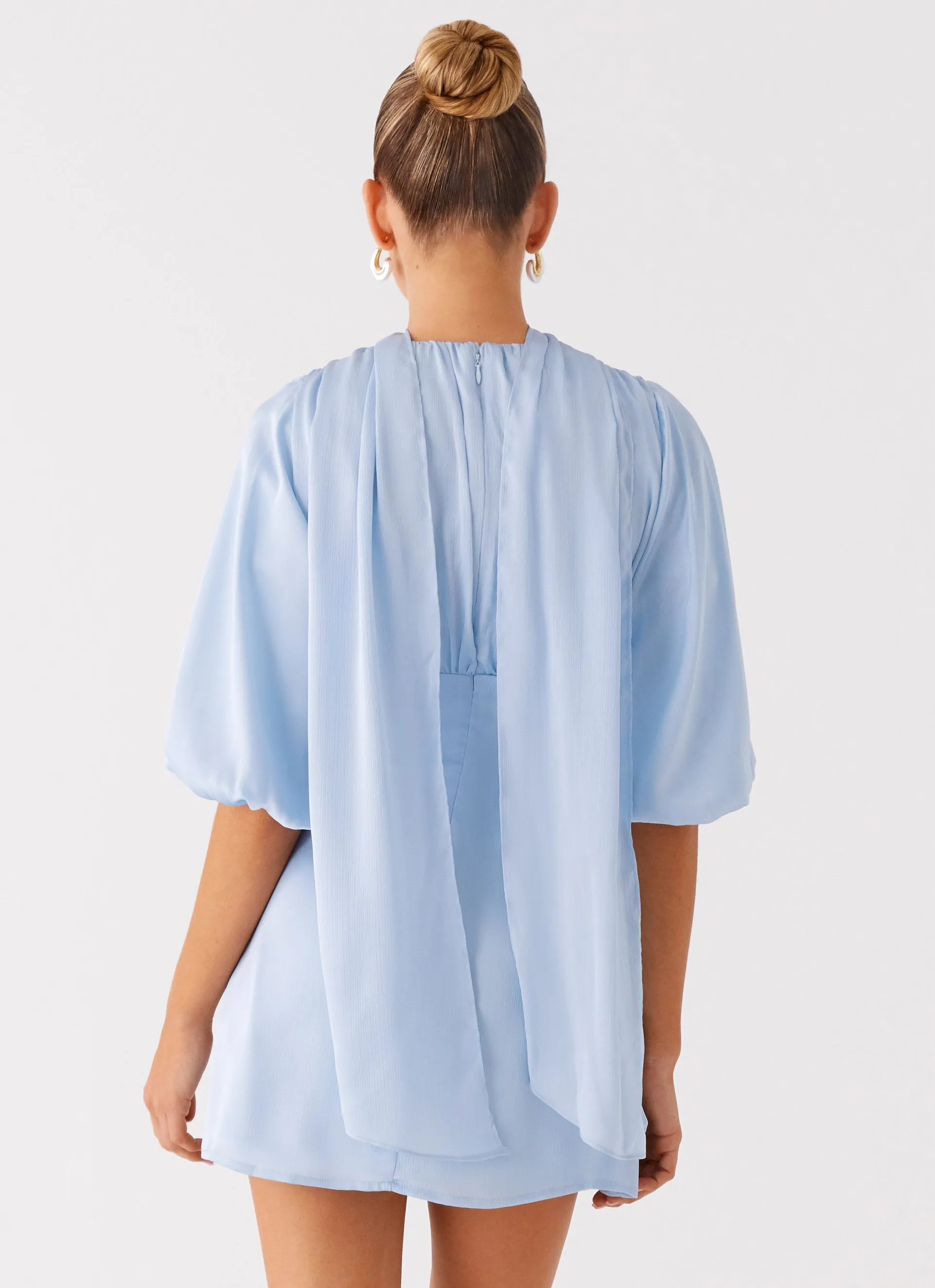 Mary Mini Dress - Blue sold by Peppermayo product image thumbnail 3