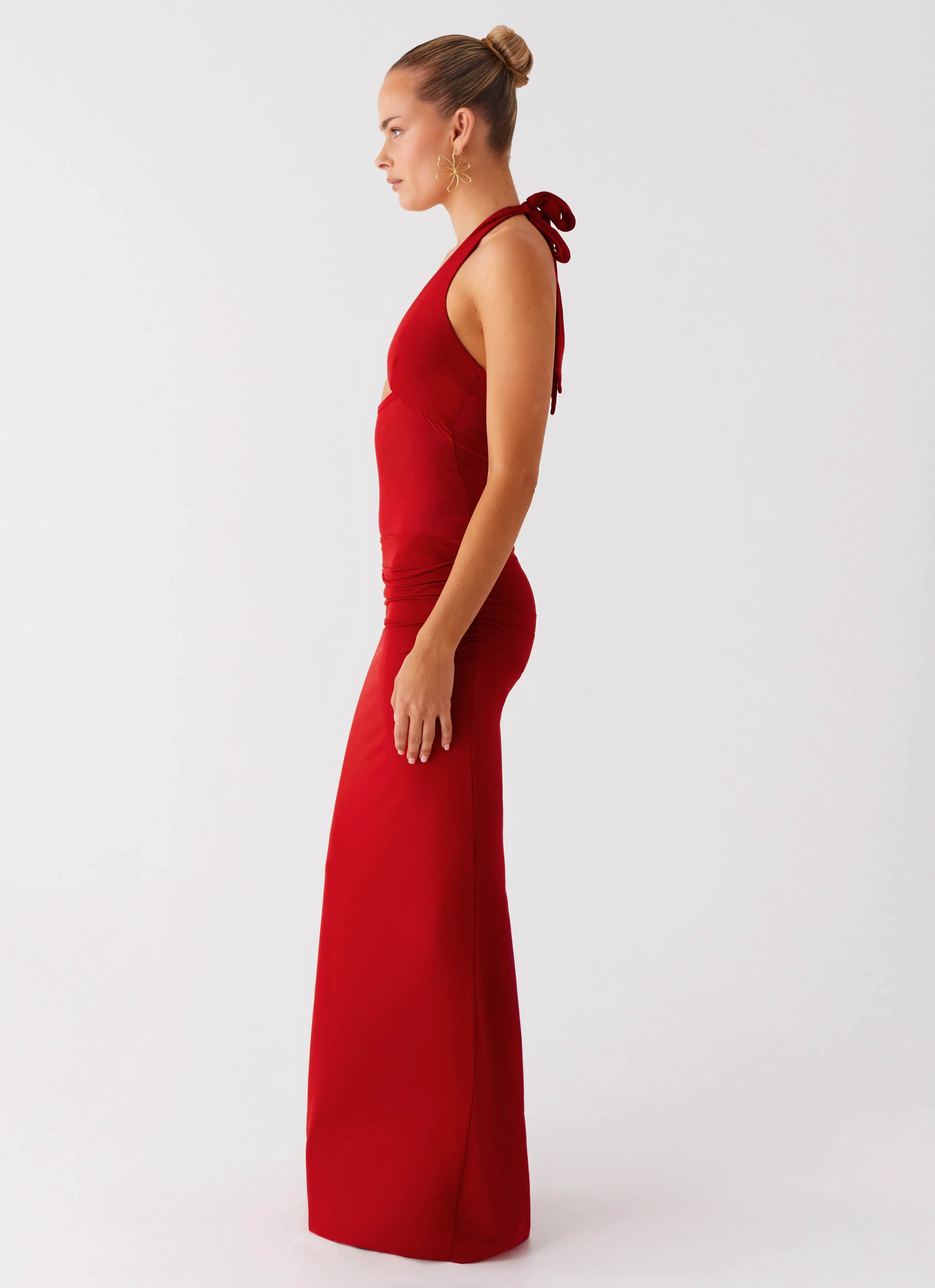 Billen Halter Maxi Dress - Red sold by Peppermayo product image thumbnail 2