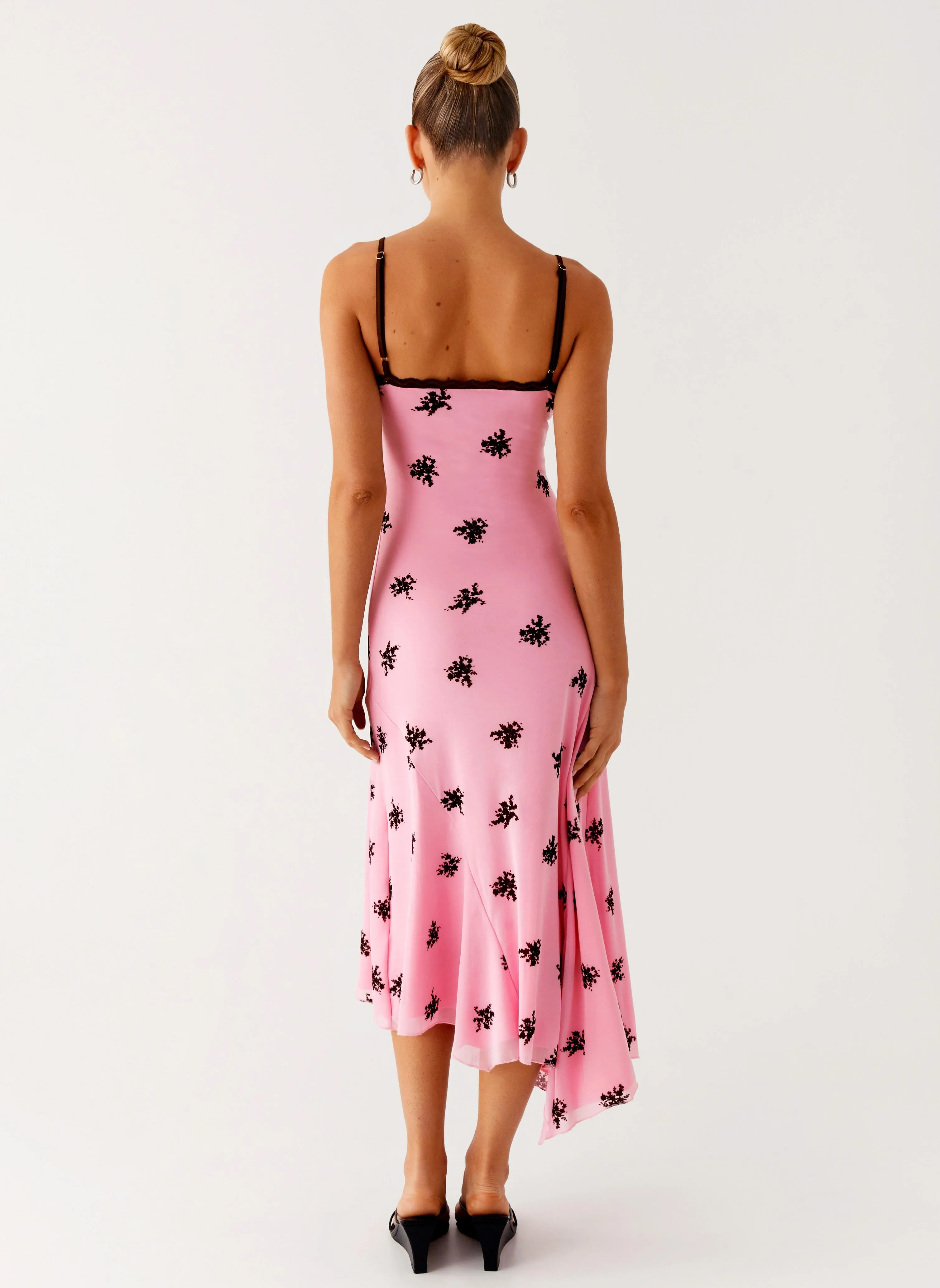 Amelia Midi Dress - Pink sold by Peppermayo product image thumbnail 4