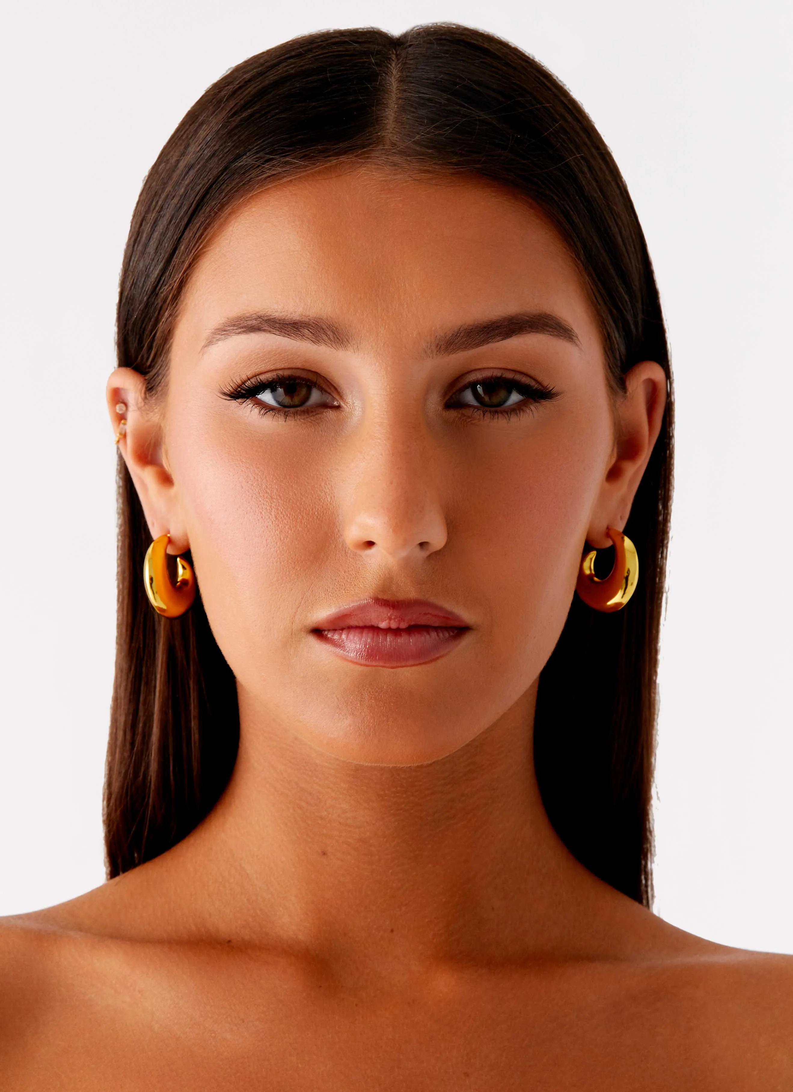 Bare Essentials Earrings - Gold sold by Peppermayo product image thumbnail 4