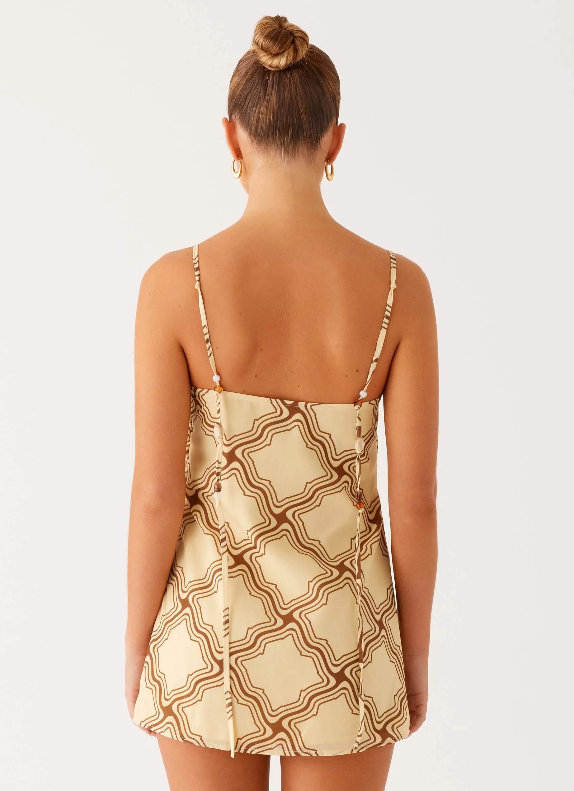 Mantra Mini Dress - Tidal Wave Print sold by Peppermayo product image thumbnail 4