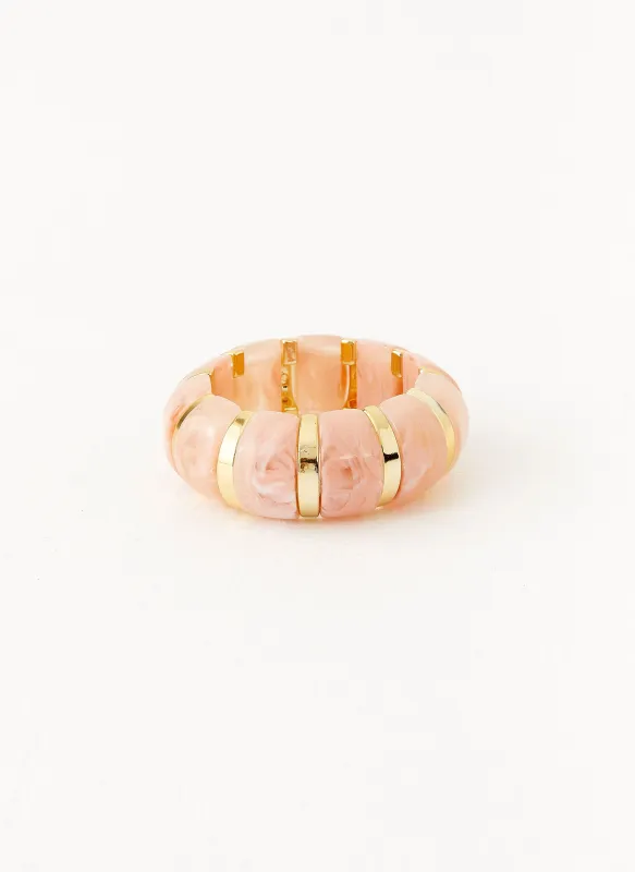 Sun Chaser Bangle - Pink sold by Peppermayo