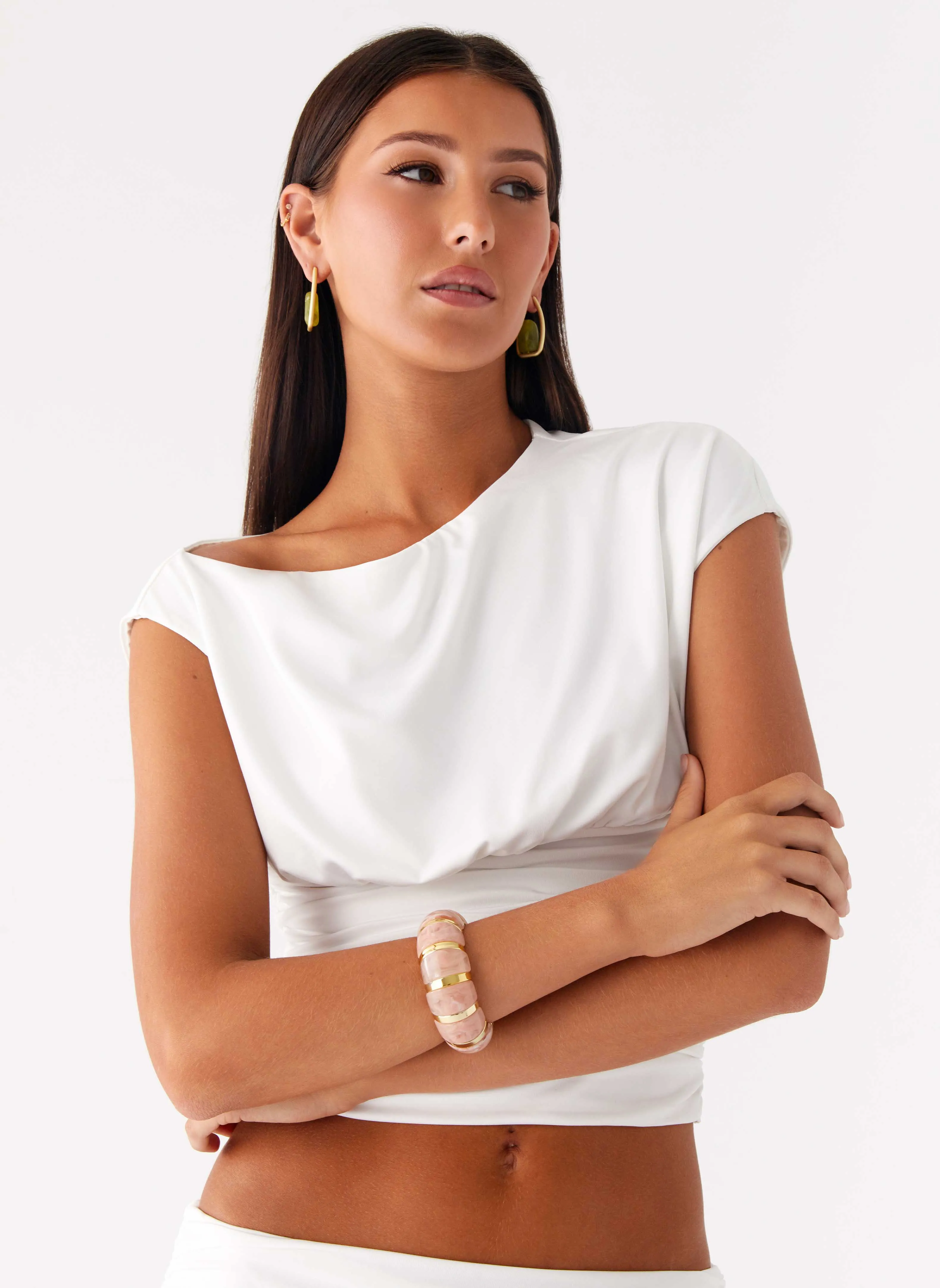 Sun Chaser Bangle - Pink sold by Peppermayo product image thumbnail 3