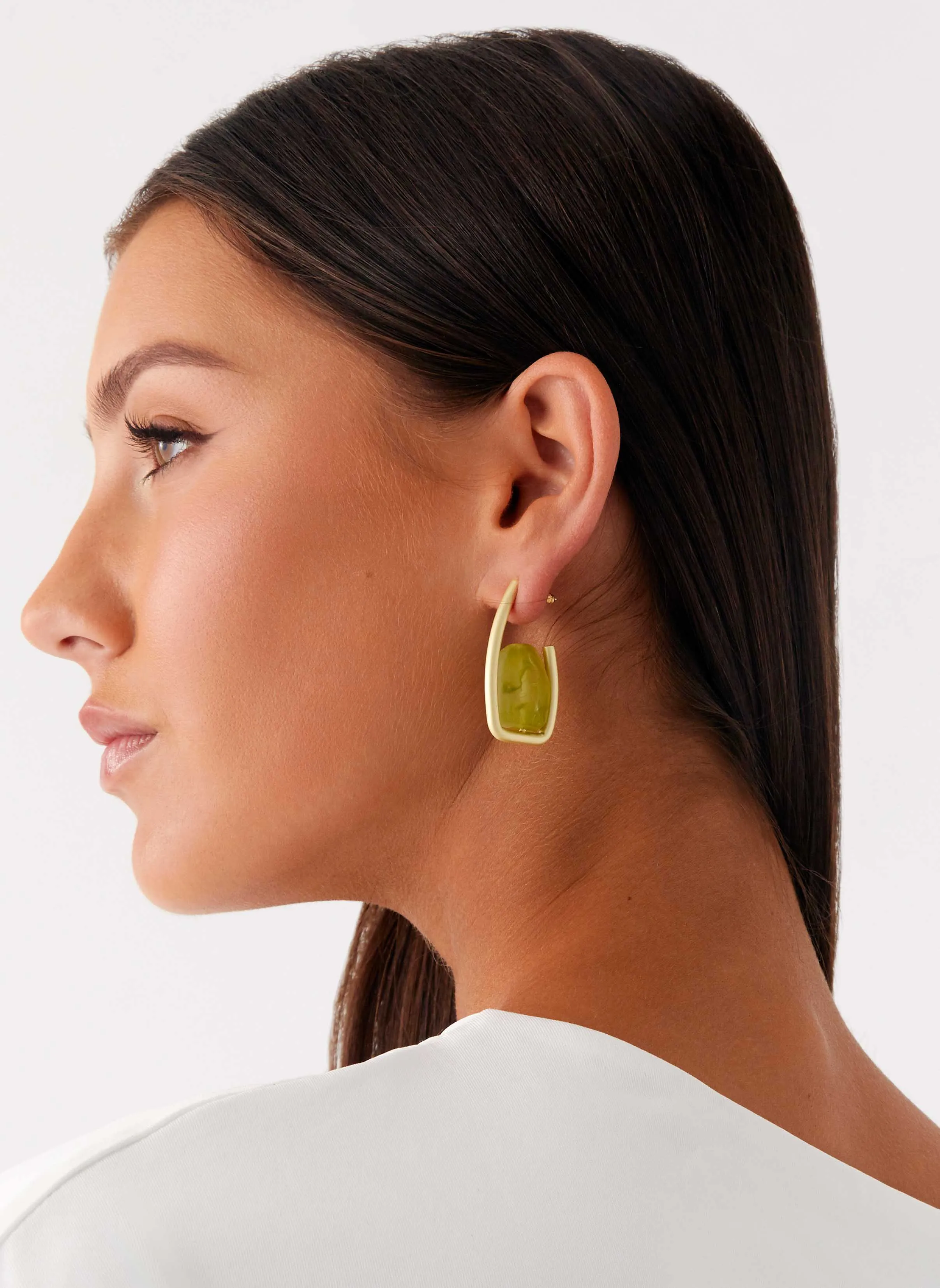 Cali Shore Earrings - Green sold by Peppermayo product image thumbnail 3