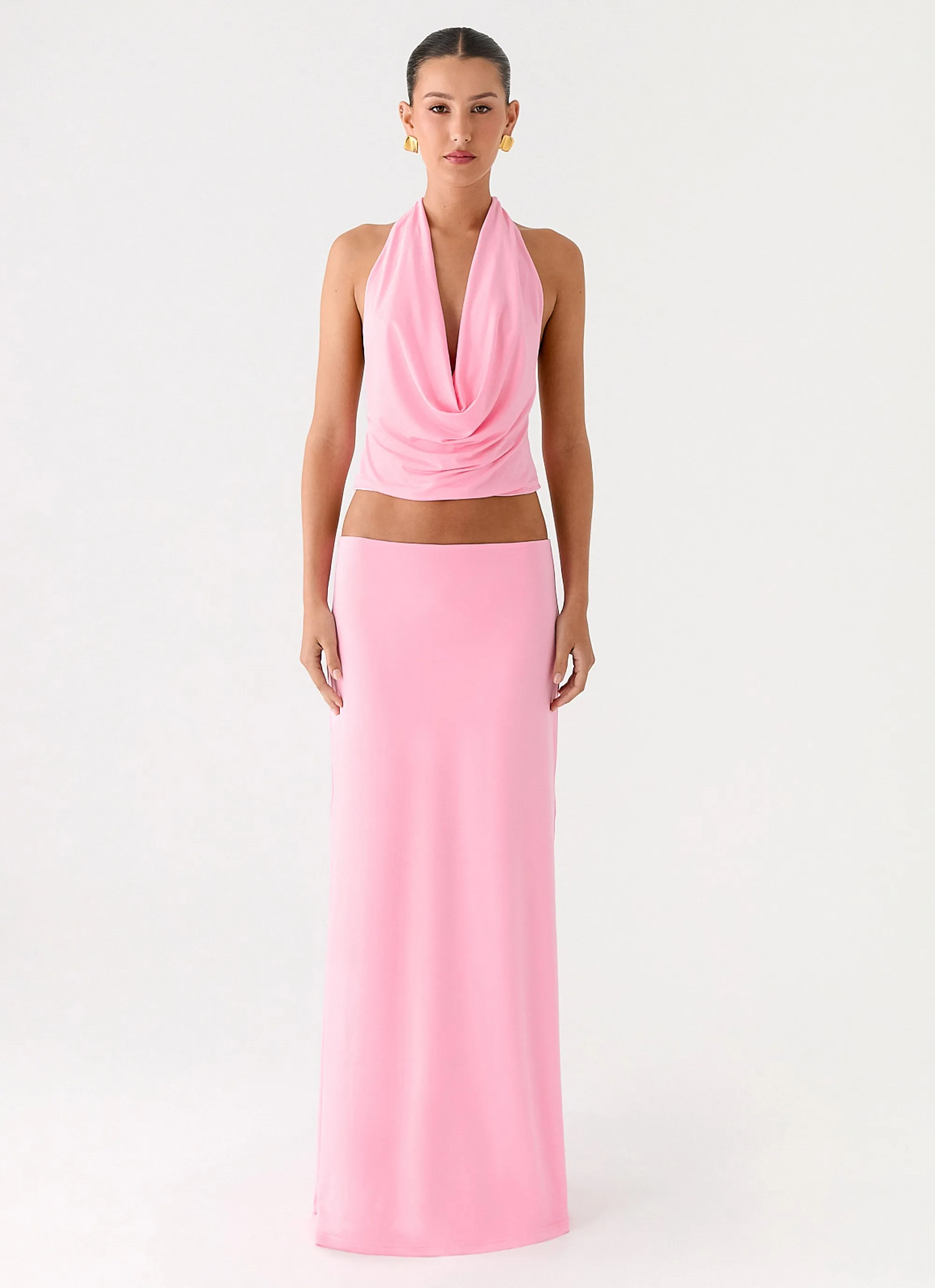 Ashi Maxi Skirt - Pink sold by Peppermayo product image thumbnail 2