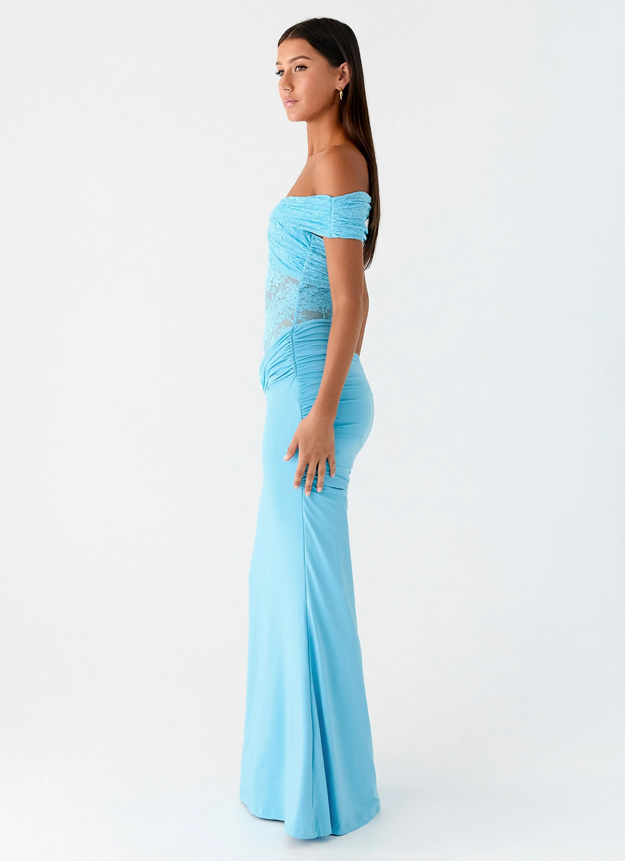 Either Way Maxi Dress - Turquoise Blue sold by Peppermayo product image thumbnail 2