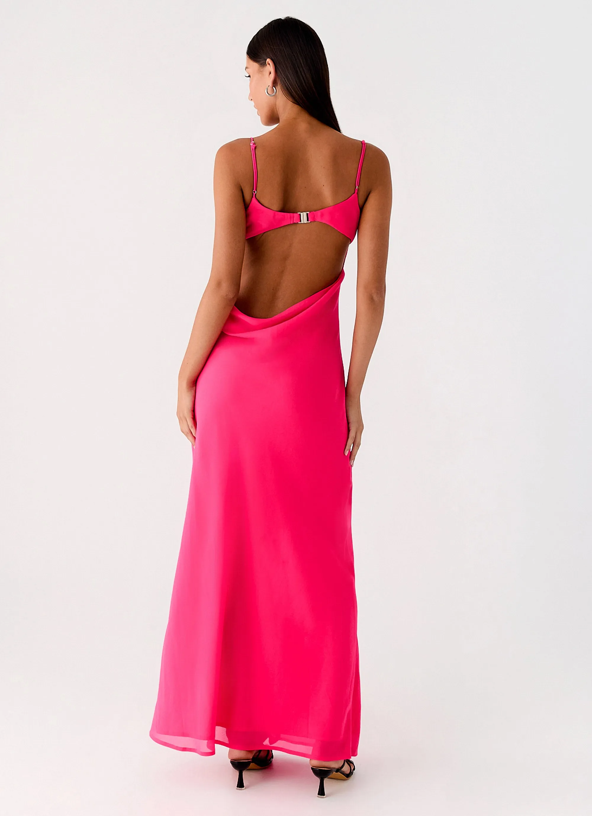 Alouette Maxi Dress - Fuchsia sold by Peppermayo product image thumbnail 4